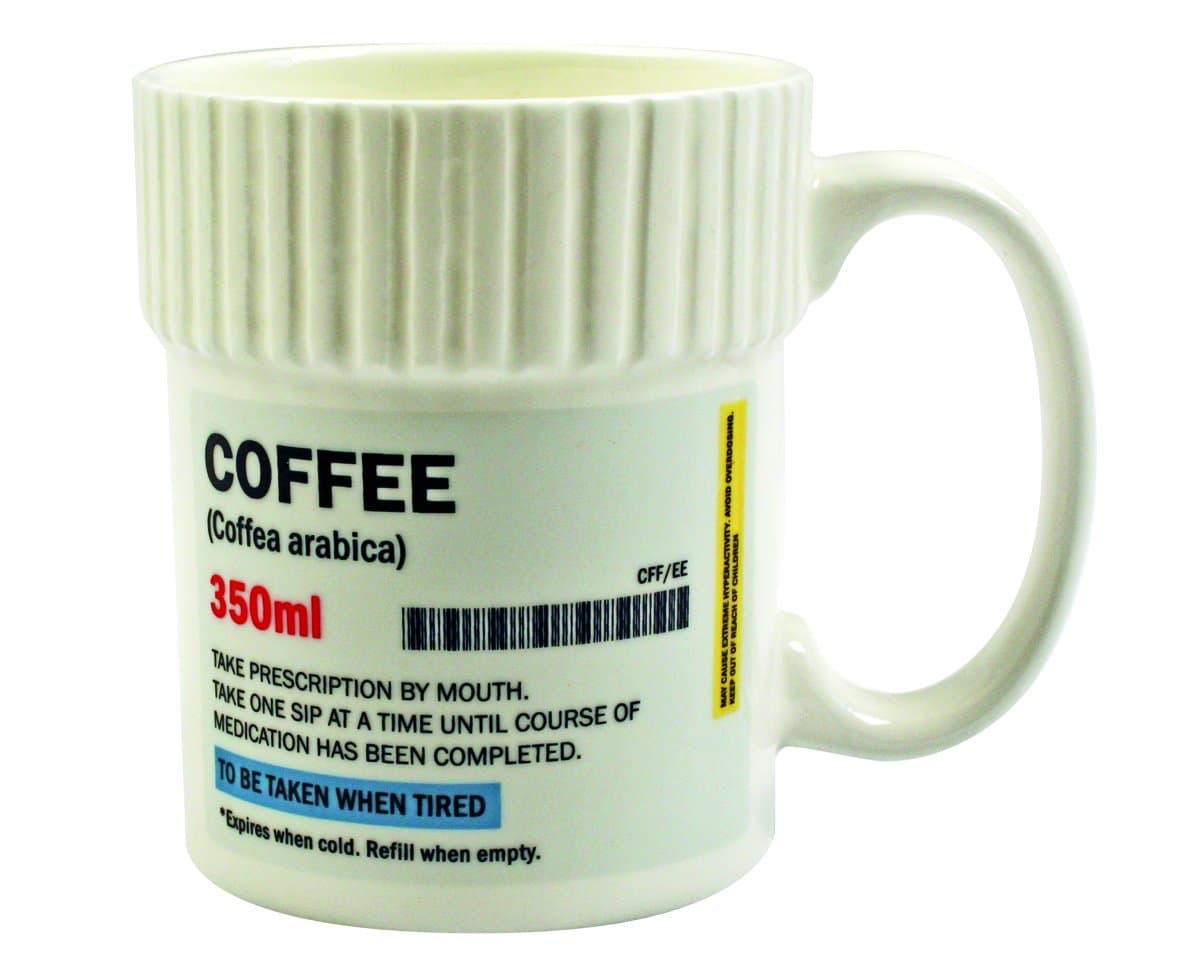 GR330036 Coffee Pill Pot Mug