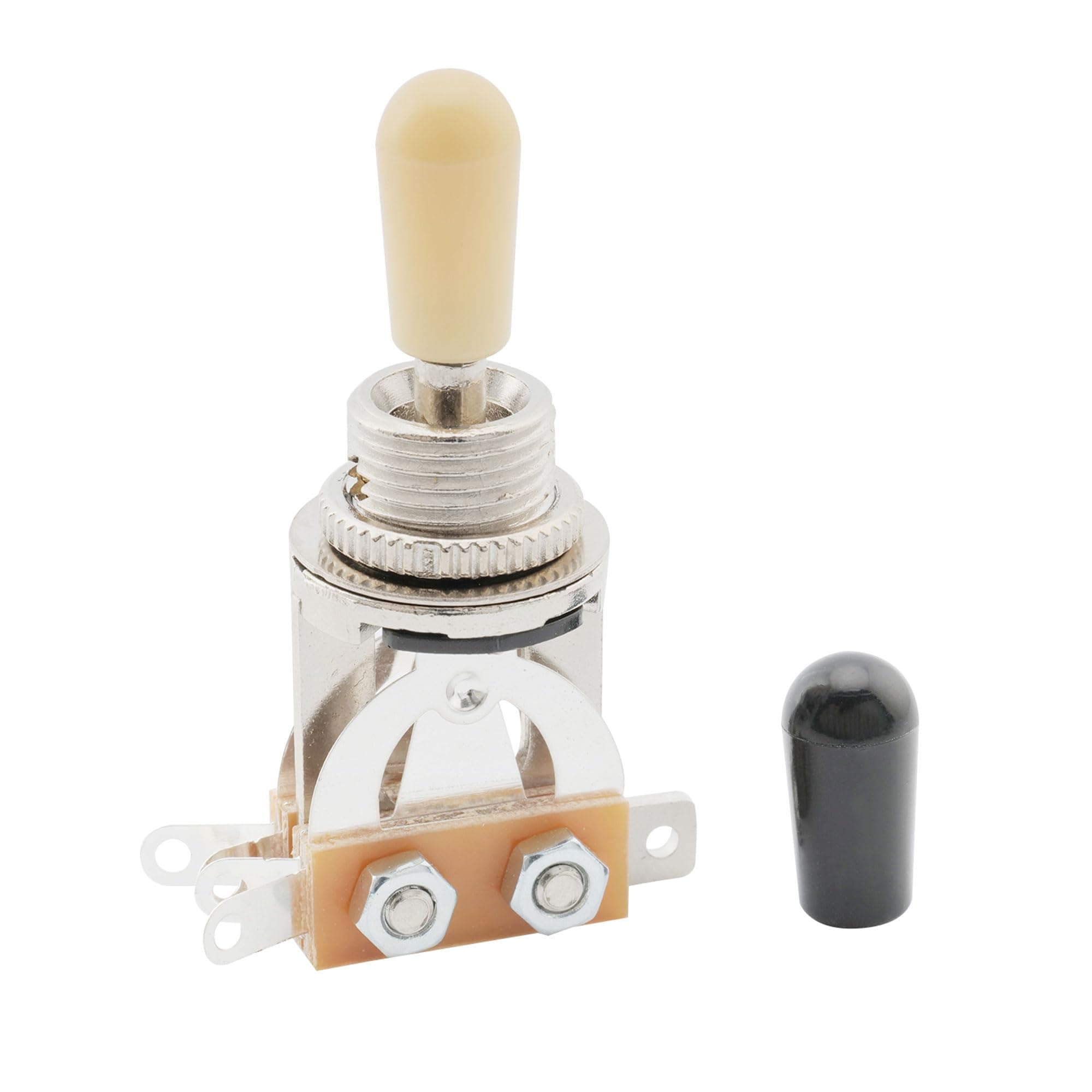 – Musiclily 3 Way Short Straight Toggle Switch Pickup Selector for Les Paul LP Style Electric Guitar, Cream Tip