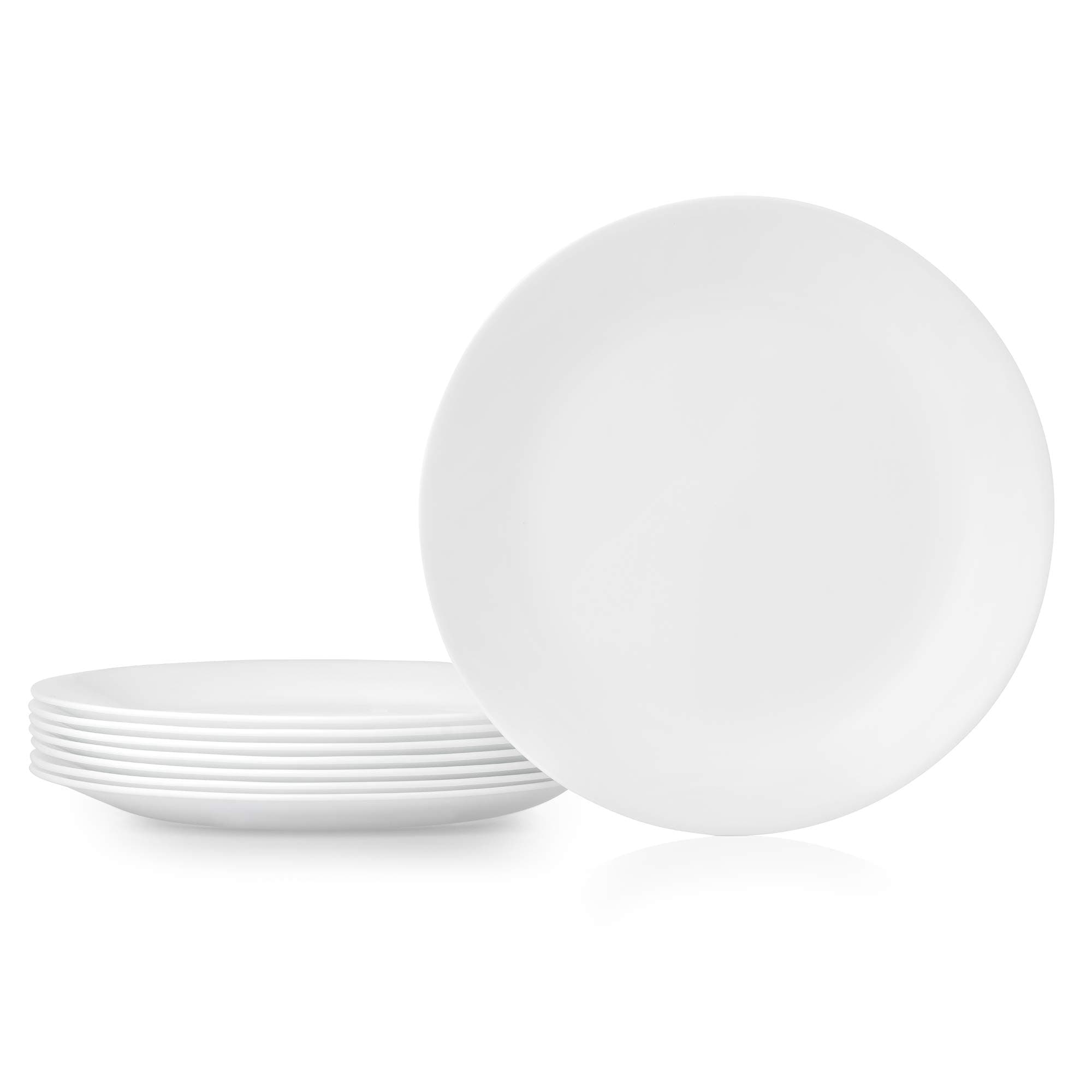 Corelle Classics Chip Resistant Dinner, Lunch, Appetizer Plates & Bowls, 8-Pack 8-Piece 1135857