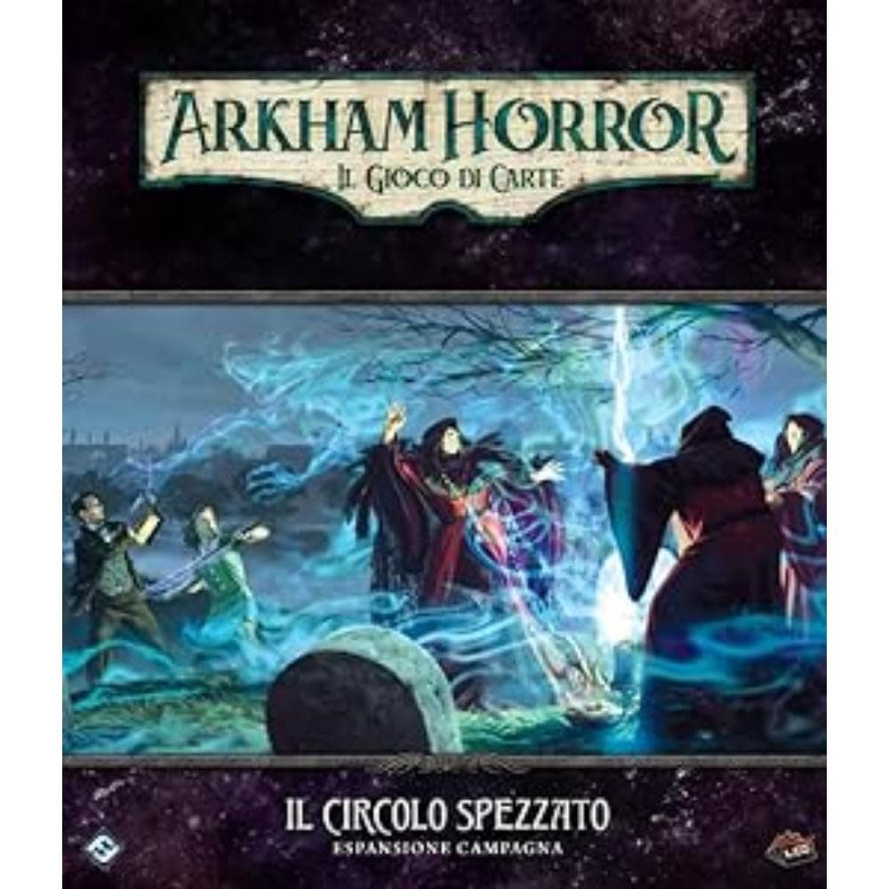 Asmodee - Arkham Horror The Card Game: The Broken Circle - Campaign Expansion, Italian Edition