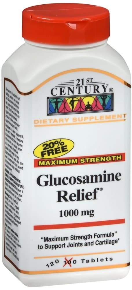 Glucosamine Relief® 1000mg Tablets, 120 Count