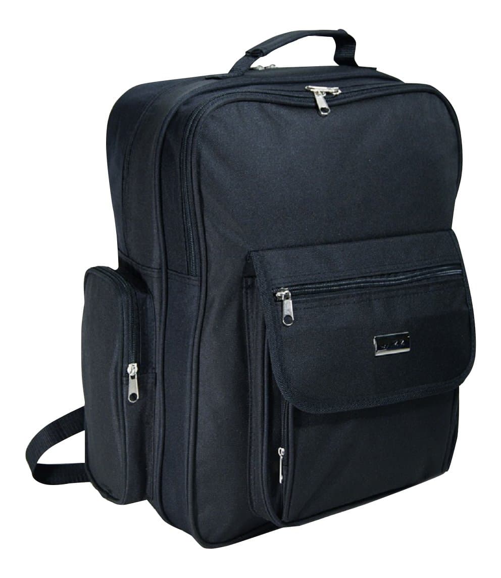 Black Extra Large Lever Arch Rucksack Backpack