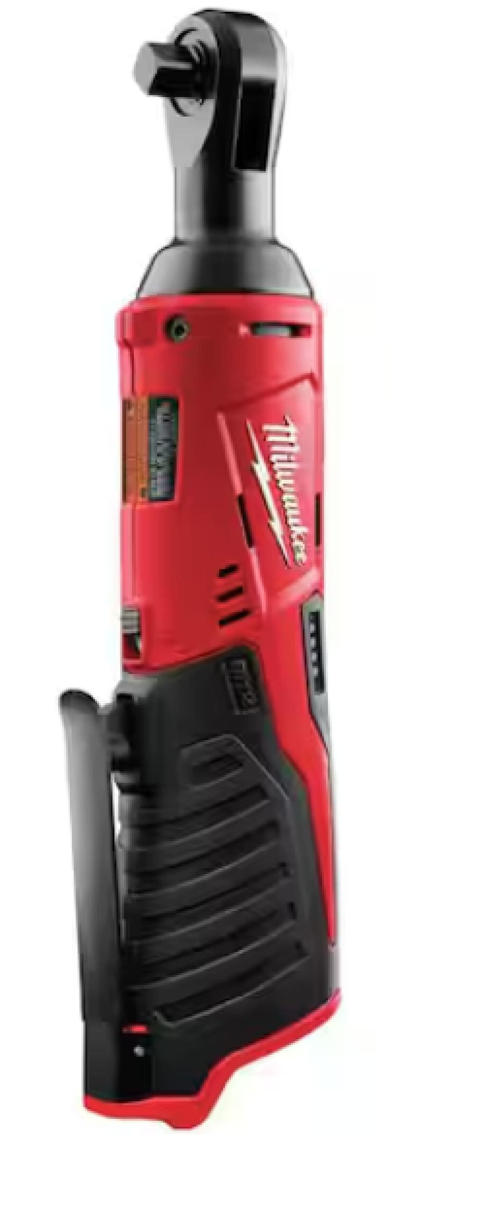 2457-20 M12 Cordless 3/8" Sub-Compact 35 ft-Lbs 250 RPM Ratchet w/Variable Speed Trigger (Battery Not Included, Power Tool Only)