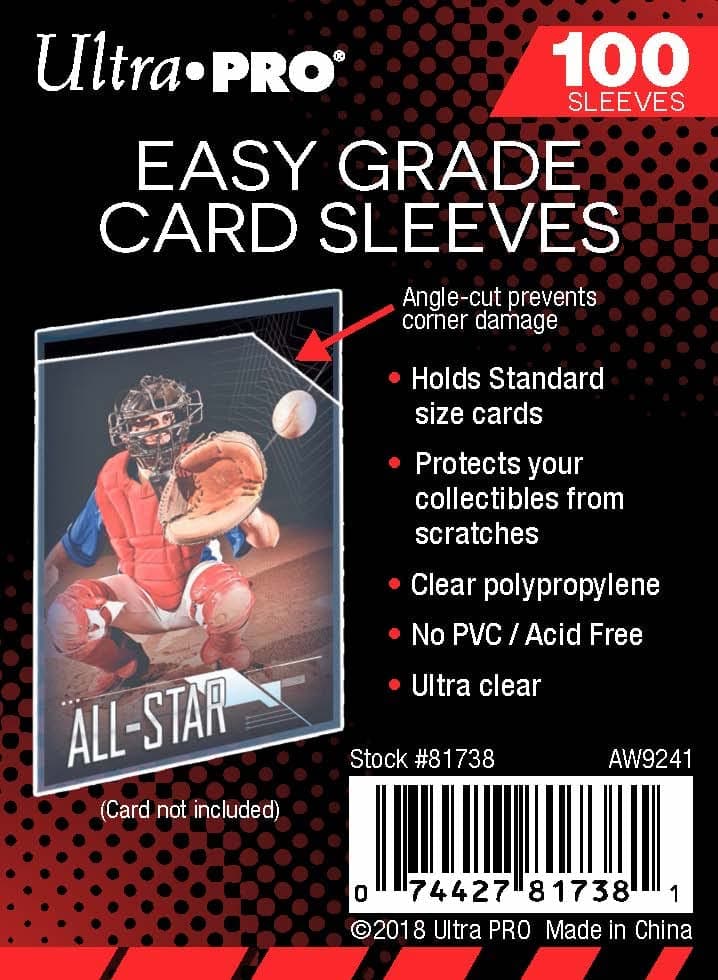 Ultra Pro 2-1/2" X 3-1/2" Easy Grade Sleeves