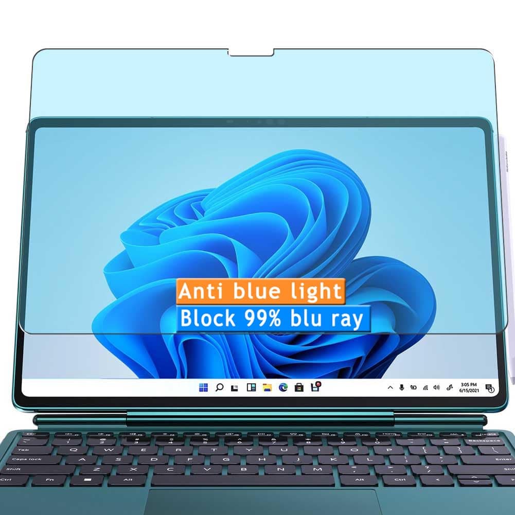 Vaxson 2-Pack Anti Blue Light Screen Protector, compatible with Robo Kala 2-in-1 Laptop 12.6" TPU Film Protectors Sticker [ Not Tempered Glass ]