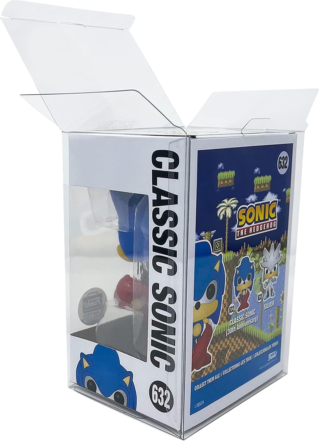 EcoTEK Protectors (10 Pack) Pop Protector Compatible with - 4" Inch Funko POP! Figures, Strong, Clear Pop Case, Acid Free