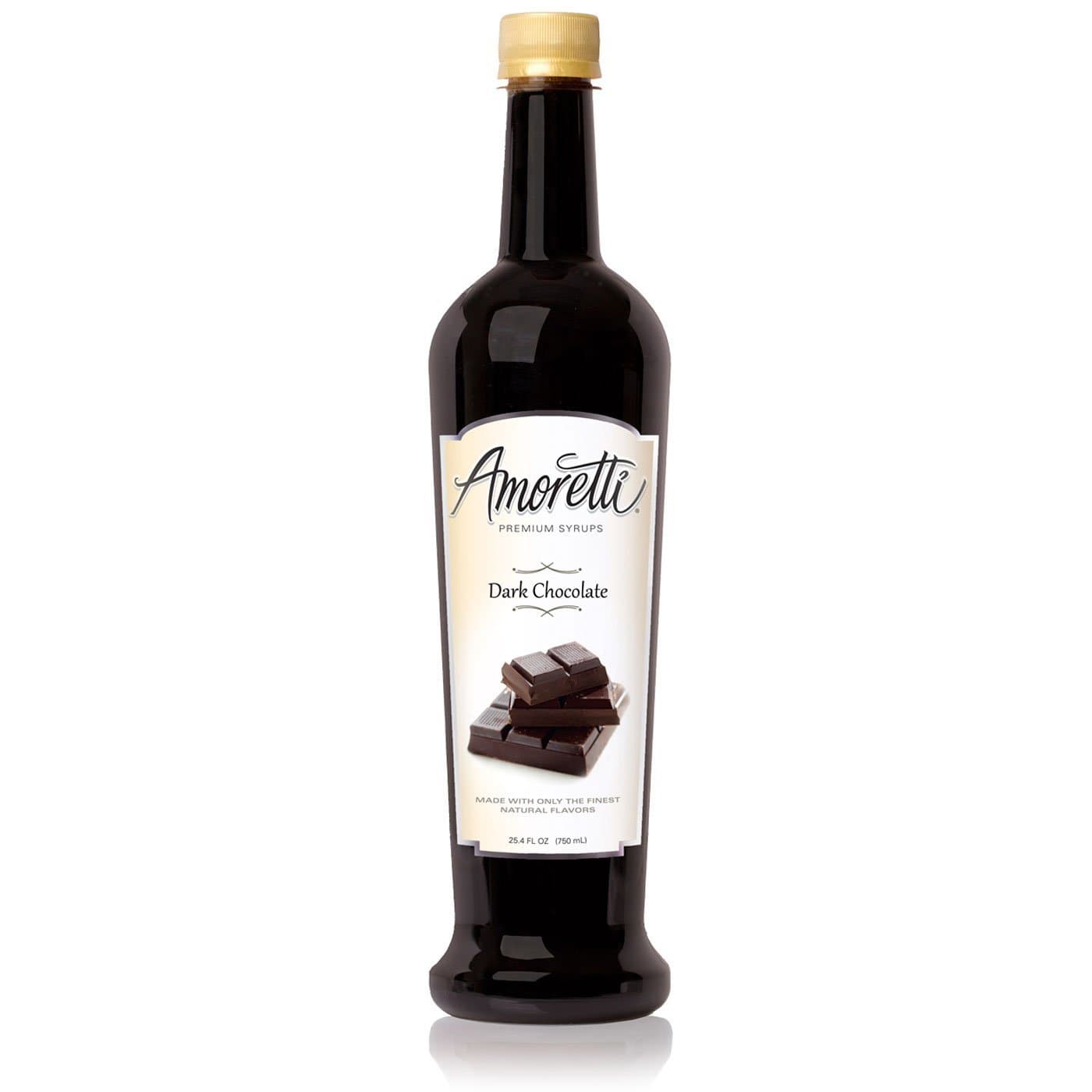 Amoretti Premium Syrup, Dark Chocolate, 25.4 Ounce