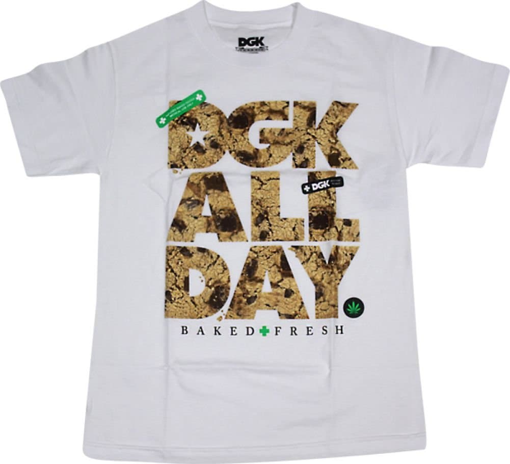 DGK Edible Small White Short Sleeve