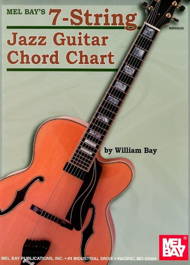 7-String Jazz Guitar Chord Chart Paperback – January 8, 2003