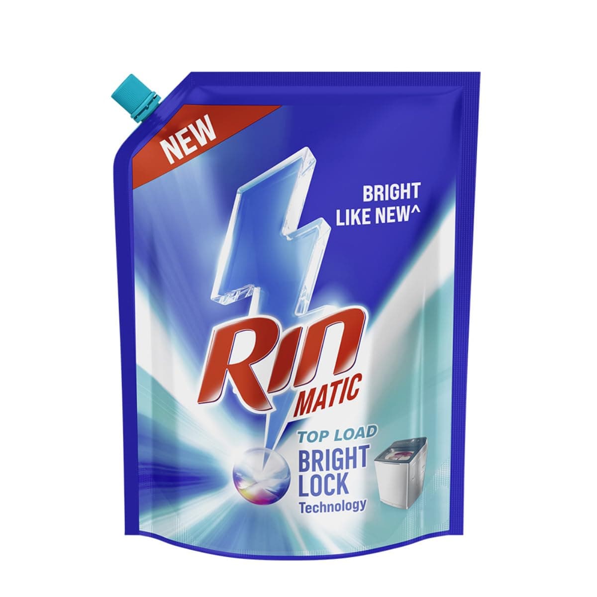 Rin Detergent Liquid Refill 2L Pouch|| Designed for Dirt removal in Washing Machine for all kinds of clothes - Super Save Pack