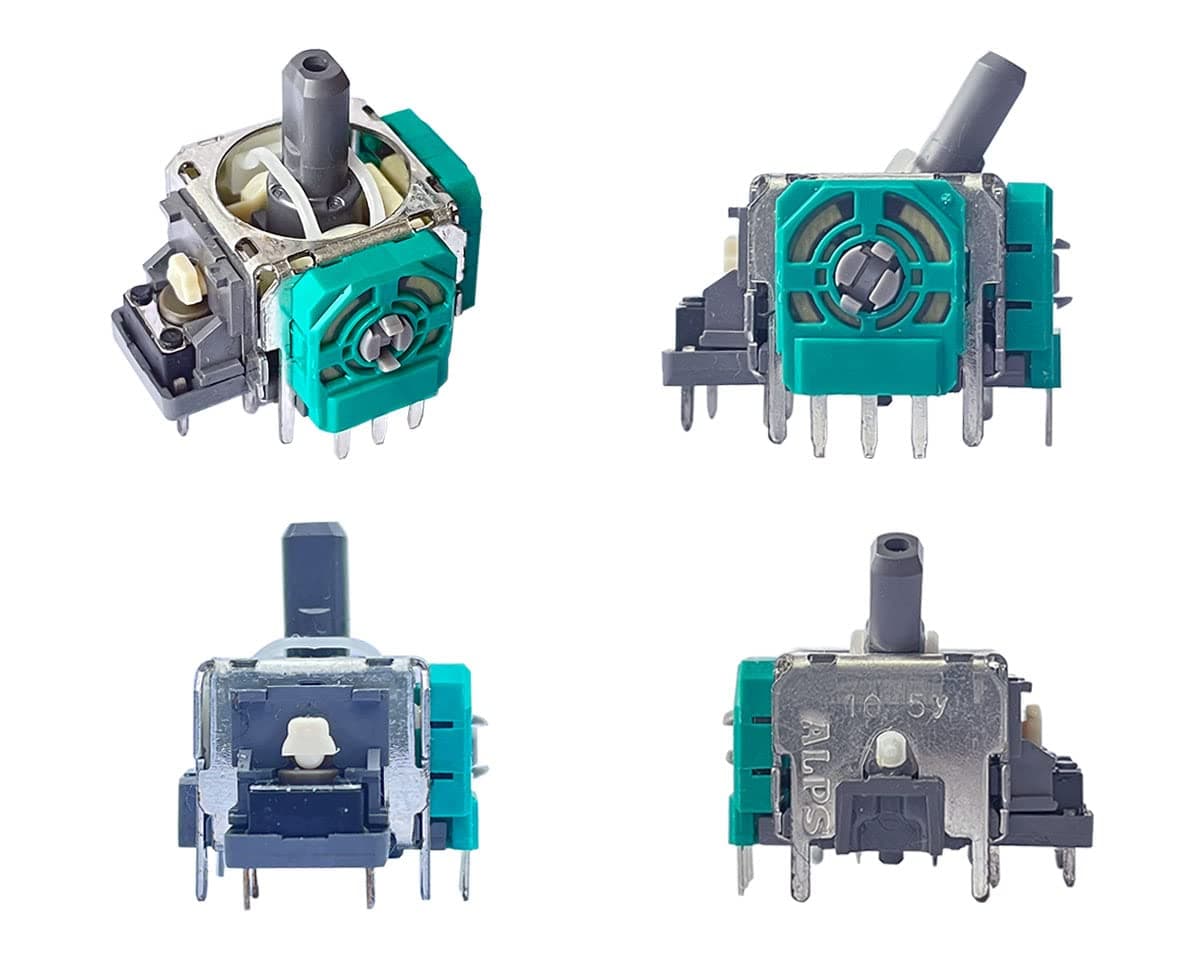 ElecGear US Replacement Analog Joystick - PS3 PS4 XONE Switch Accessories Tool kit 2PCs Replacement Analog Joystick for Swi