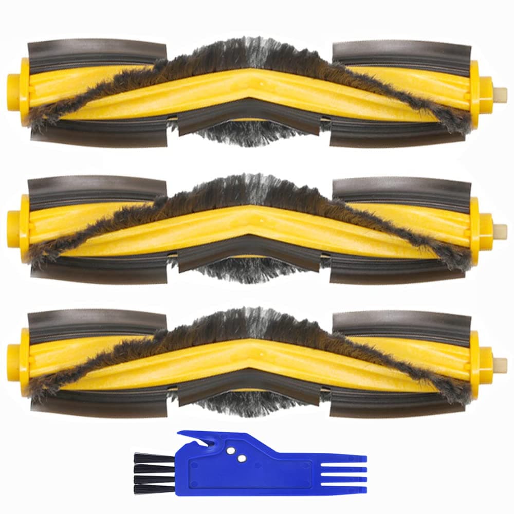 Ecovacs DEEBOT Replacement Brushes for Ozmo T8 AIVI, T8 Plus, N8, 920, 950, T5, T9+ & Yeedi Vac Max & ProRobot Vacuum Cleaners