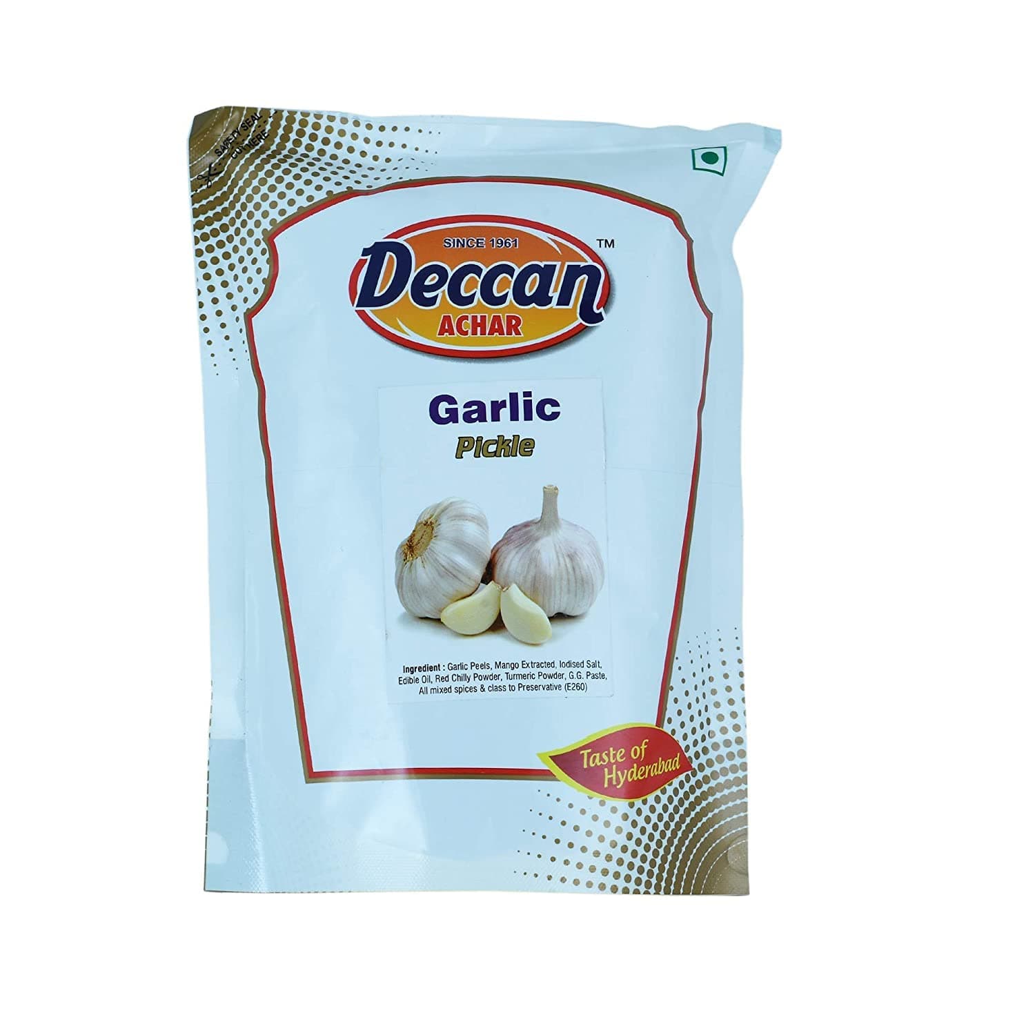 Deccan ACHAR Garlic Pickle - 500g