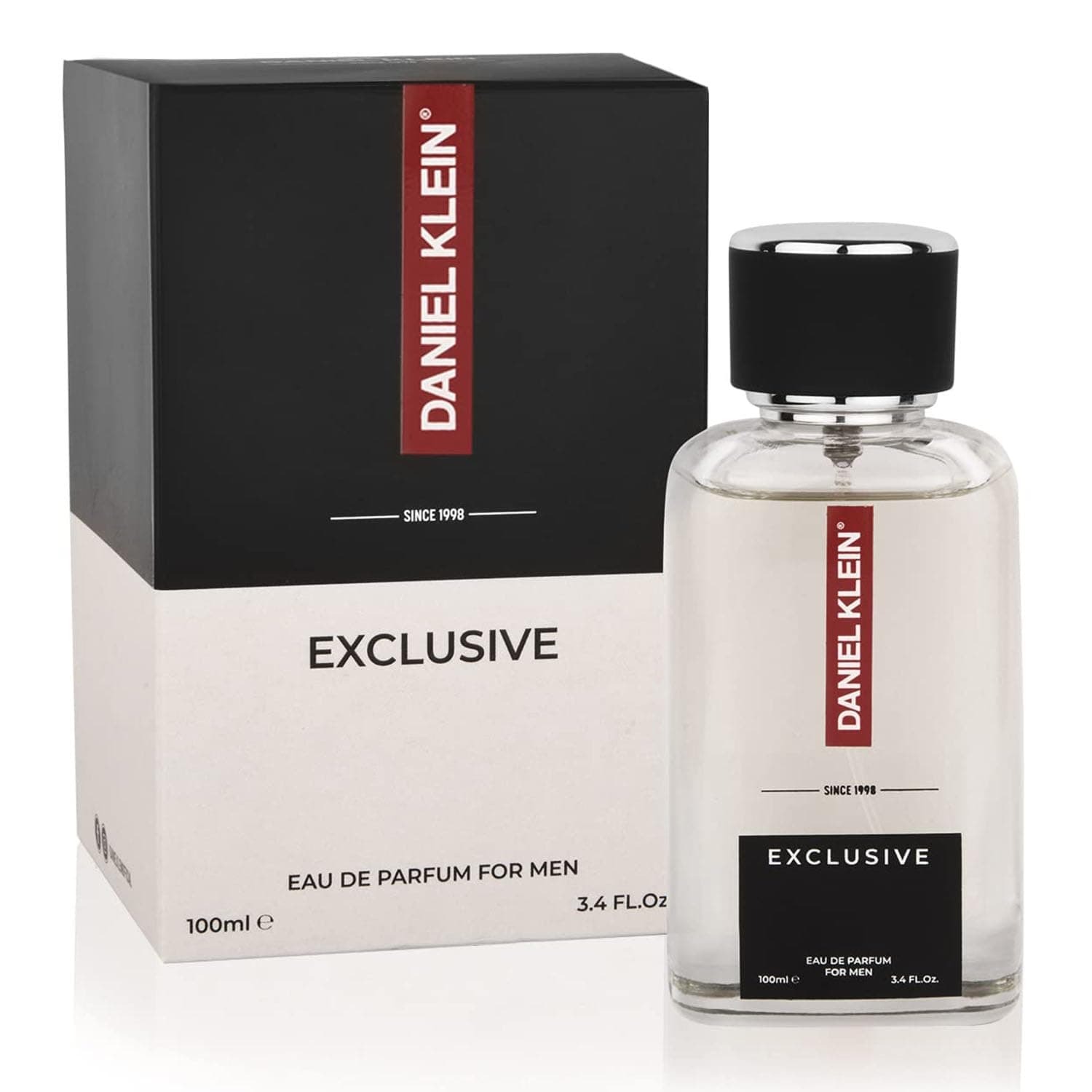 Daniel Klein Exclusive Men Eau de Parfum -100 ml Gift for Him | Long Lasting Perfume | Scent | Premium Fragrance - DKP004