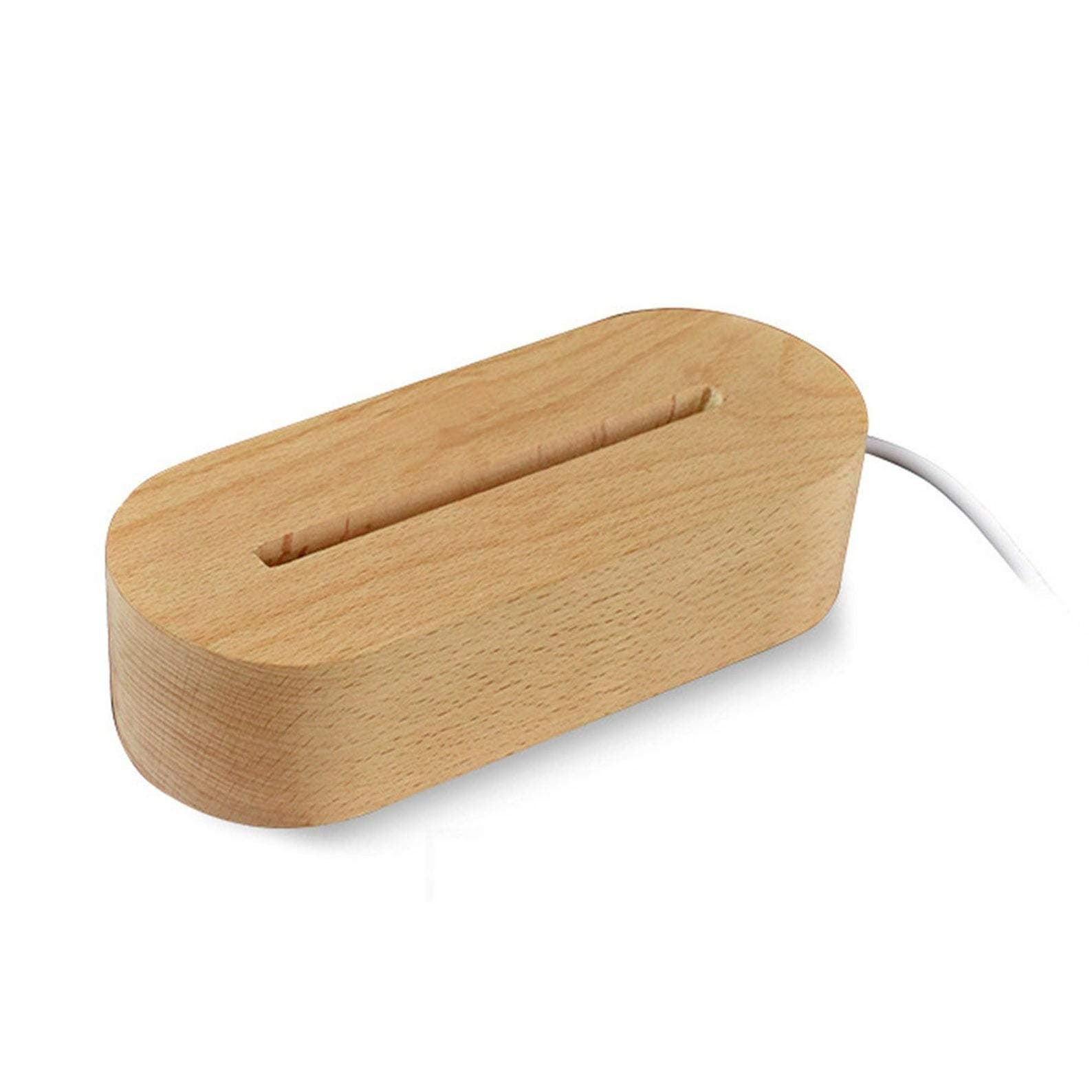 Magic lunarLED Wooden Light Base