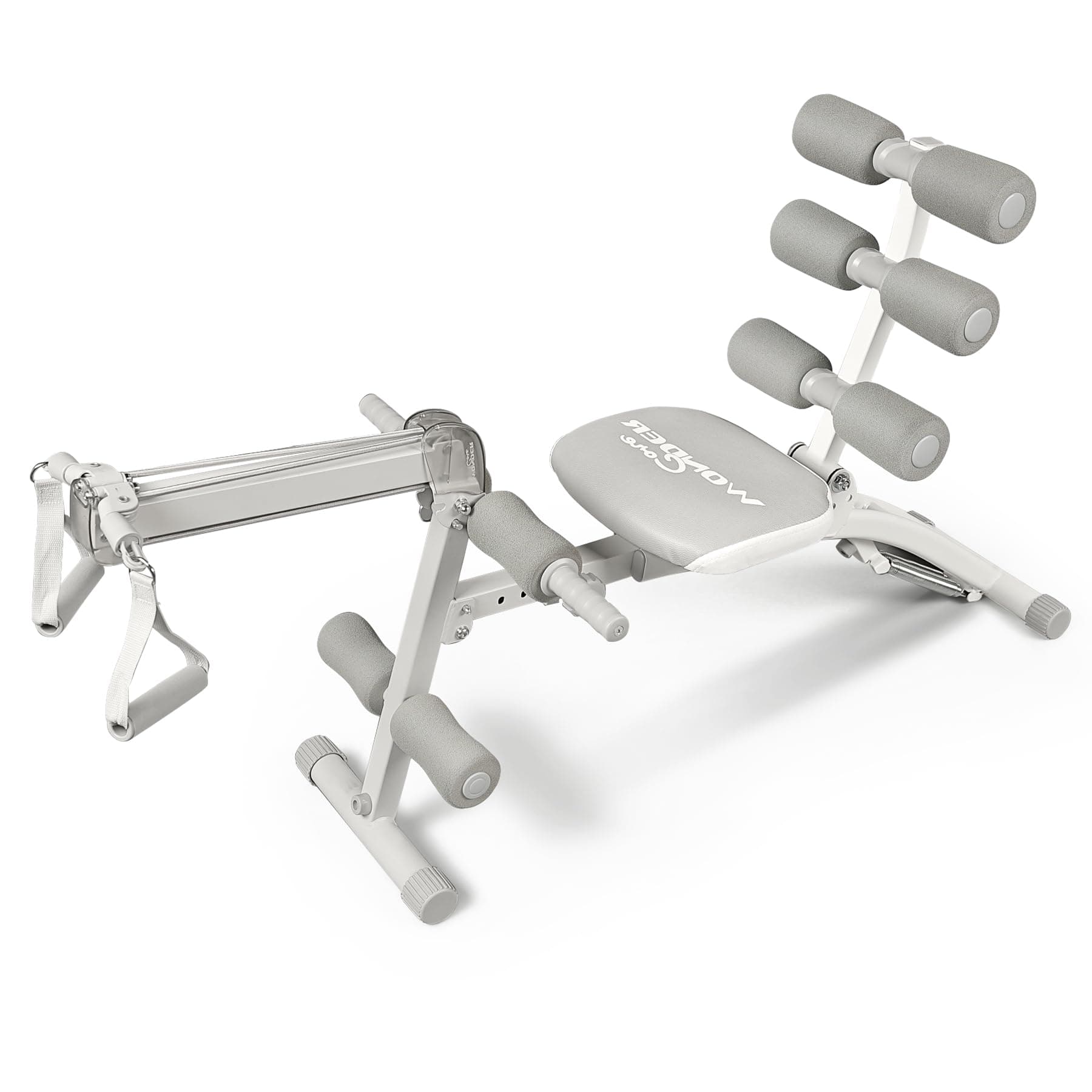 WONDER CORE 2 Total Gym Machine, Ab Workout Equipment, Adjustable Ab Machine for Stomach Workout, Sit Up Exercise Equipment for Home Workouts, Abdominal Trainer, Ab Lounger Exercise Chair