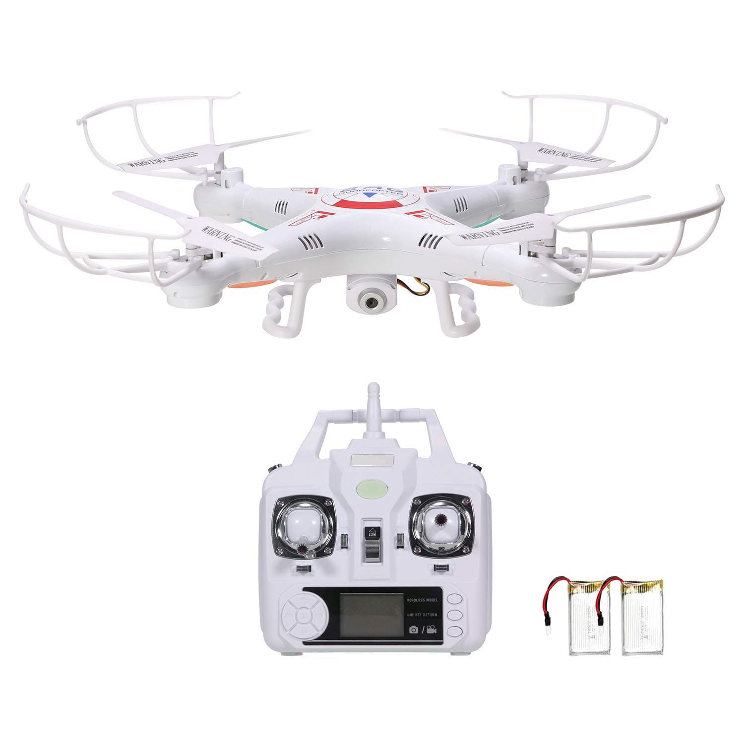 RC Explorers 2.4G 4CH 6-Axis Gyro Quadcopter Drone with Camera