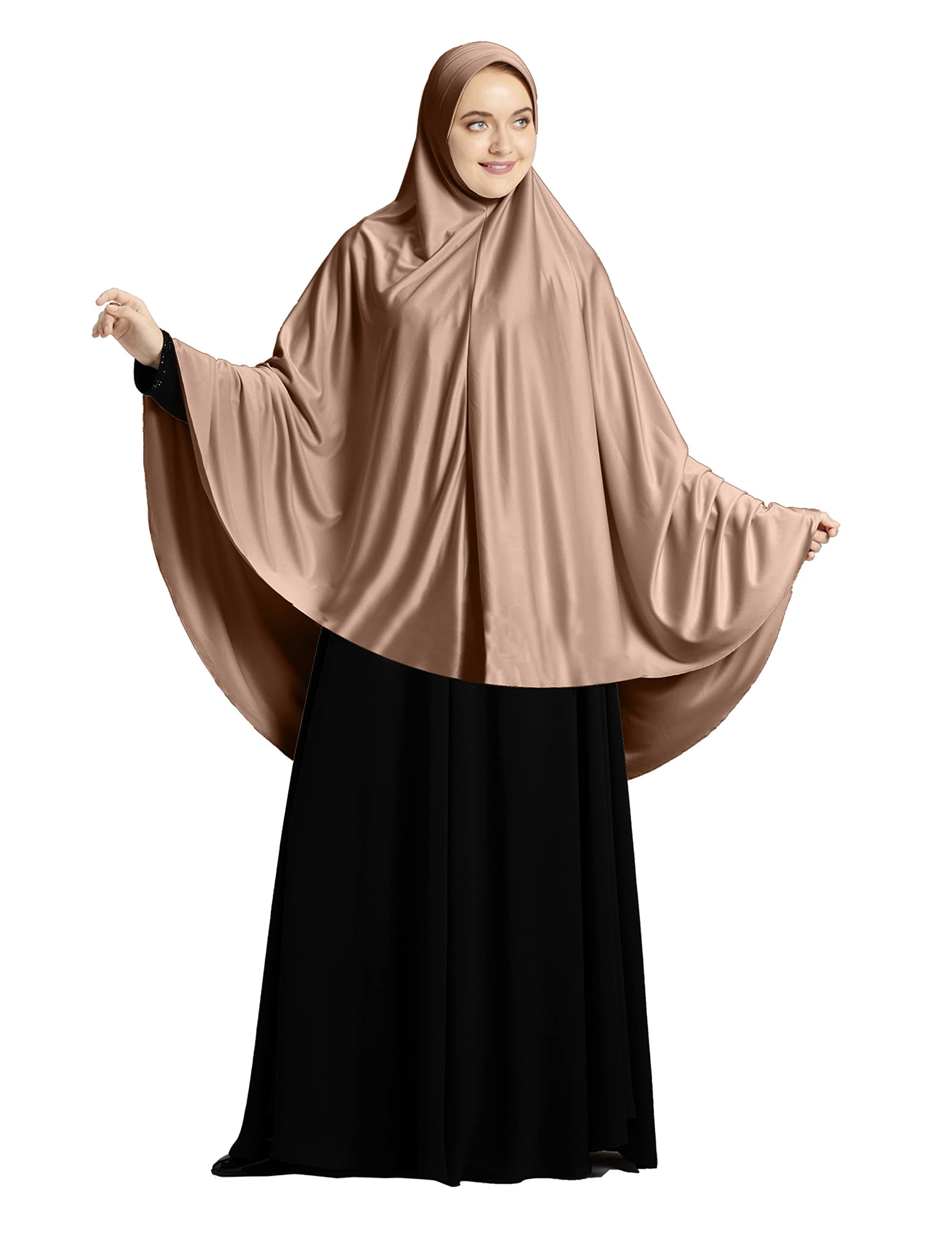 Mehar Hijab's Women's Modest Clothing Solid Polyester Soft feel good Fabric Long hijab ZAKIA