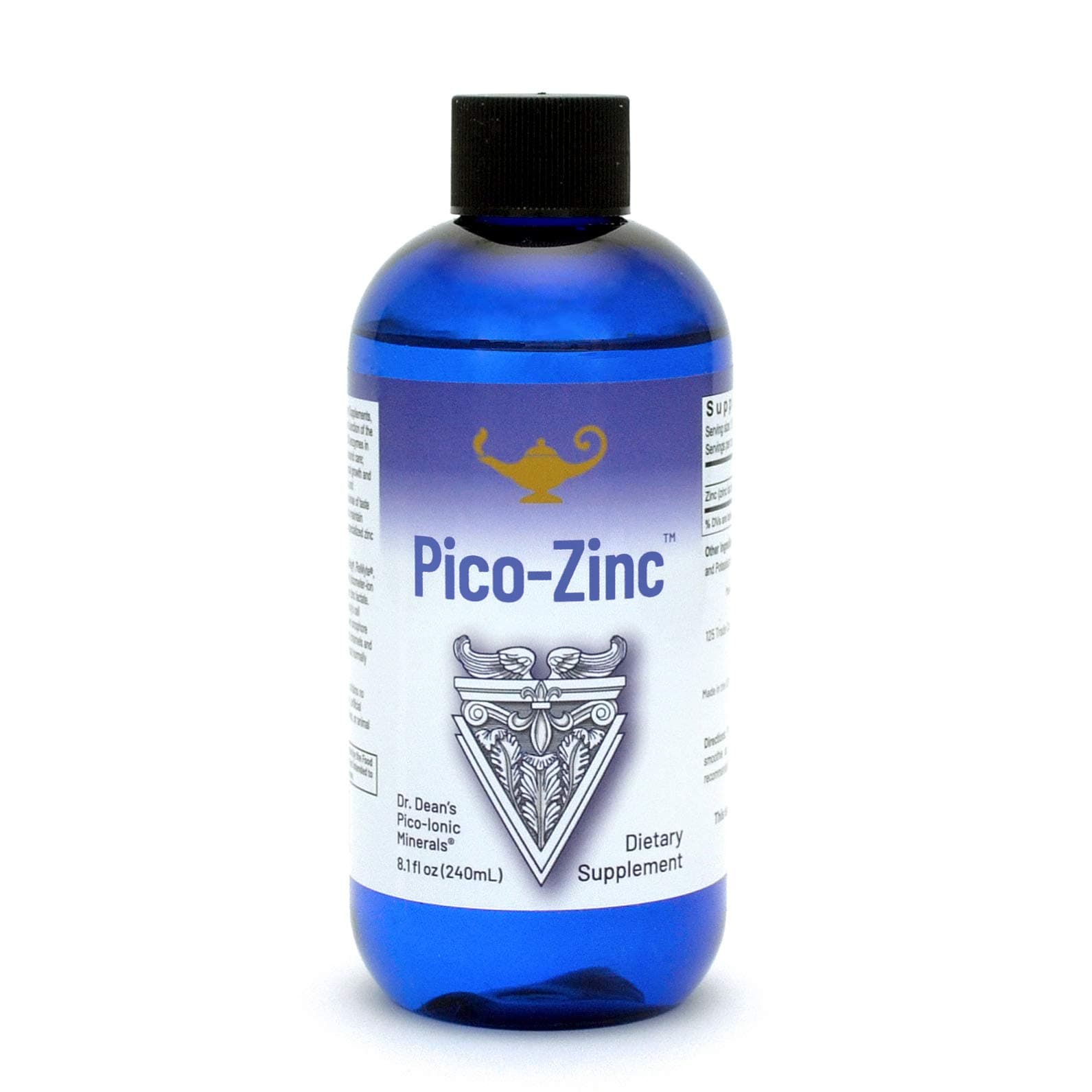 RnA ReSet - Pico-Zinc, Picometer Zinc Solution, Immune Function Supplement, Ionic Liquid Zinc, 8.1 fl oz