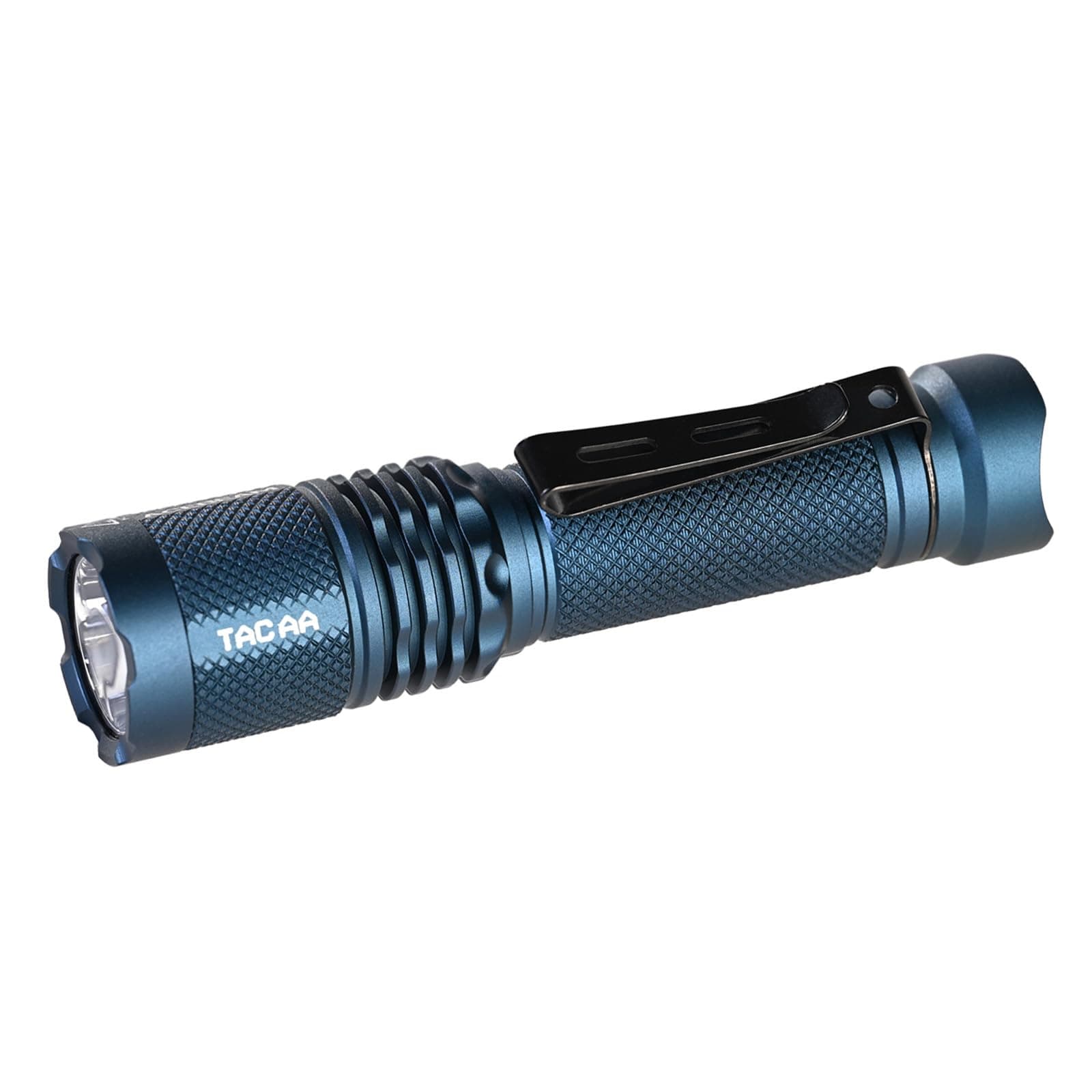 TAC AA 2.0 Longest-Range AA Flashlight 360 Meters, 900 High Lumens Tactical EDC Flashlight Rechargeable, 6 Modes Pocket LED Super Bright Small Mini Flashlight for Camping, Home(SFT-25R HI)