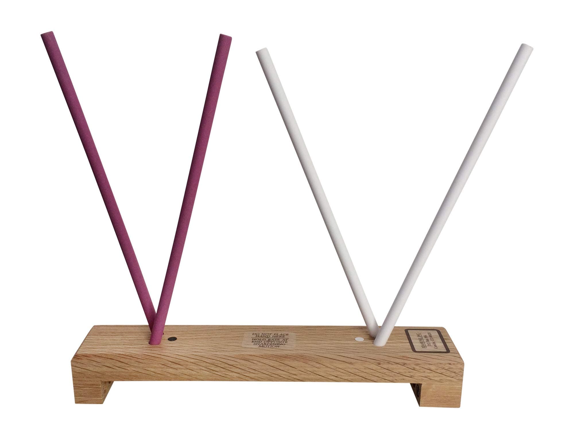 IdahoneV-Type Ceramic Knife Sharpener with Four Rods, Model CS-4