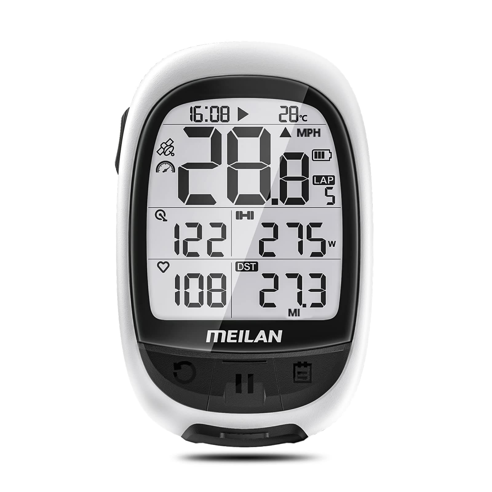 MeiLan GPS Core Wireless Bike Computer M2 Bluetooth ANT+ Connect Support HR Monitor Power Meter Speed Cadence Sensor Cycling Computer