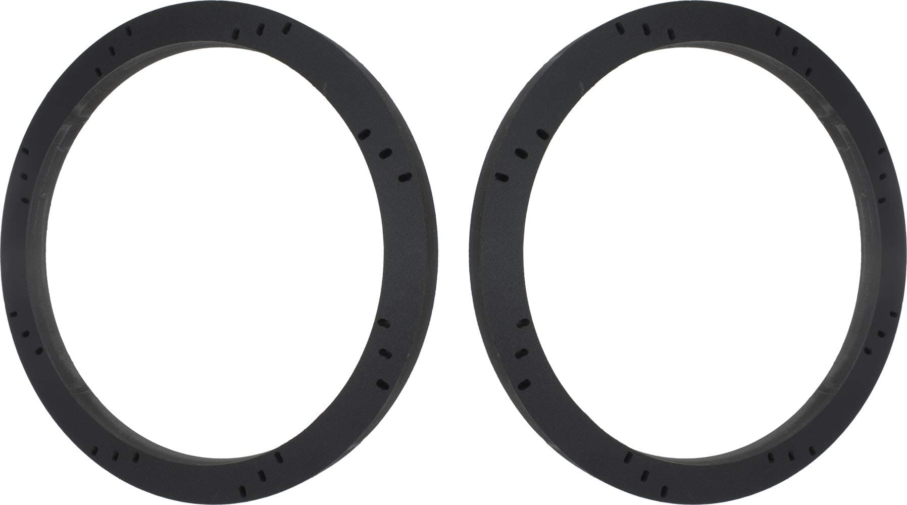 8" Subwoofer Speaker Spacers Depth Extender Extending Rings - 3/4" thick - ID: 7 1/8" OD: 8 7/8" - 1 Pair - SSK8XK - Stackable - Perfect For Framing Fiberglass Enclosures