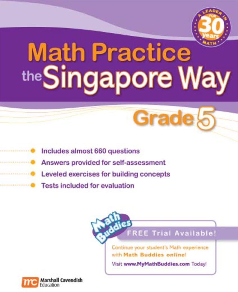 Math Practice the Singapore Way: Grade 5
