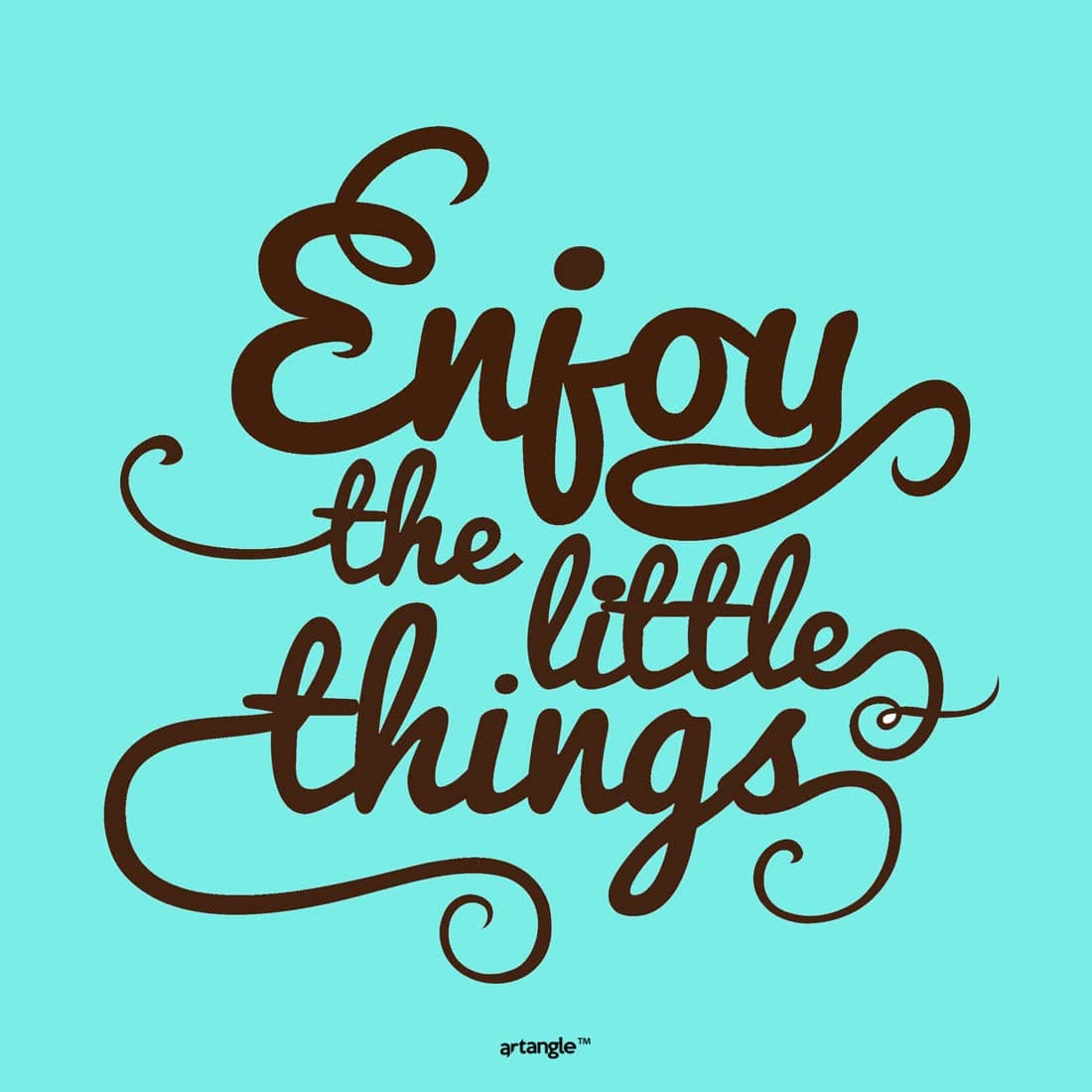 Seven Rays Enjoy The Little Things Poster