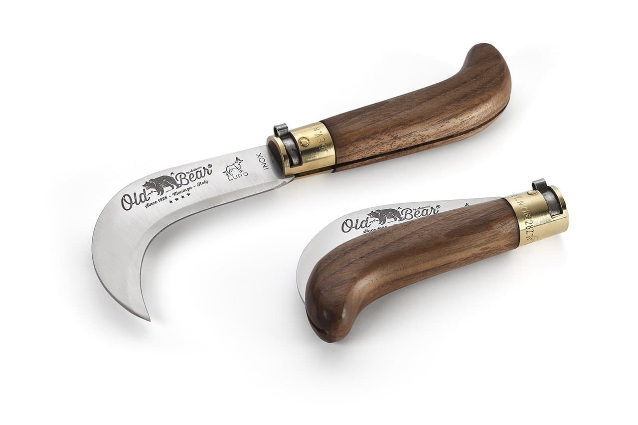 Antonini Old Bear Pruning Knife Walnut Handle