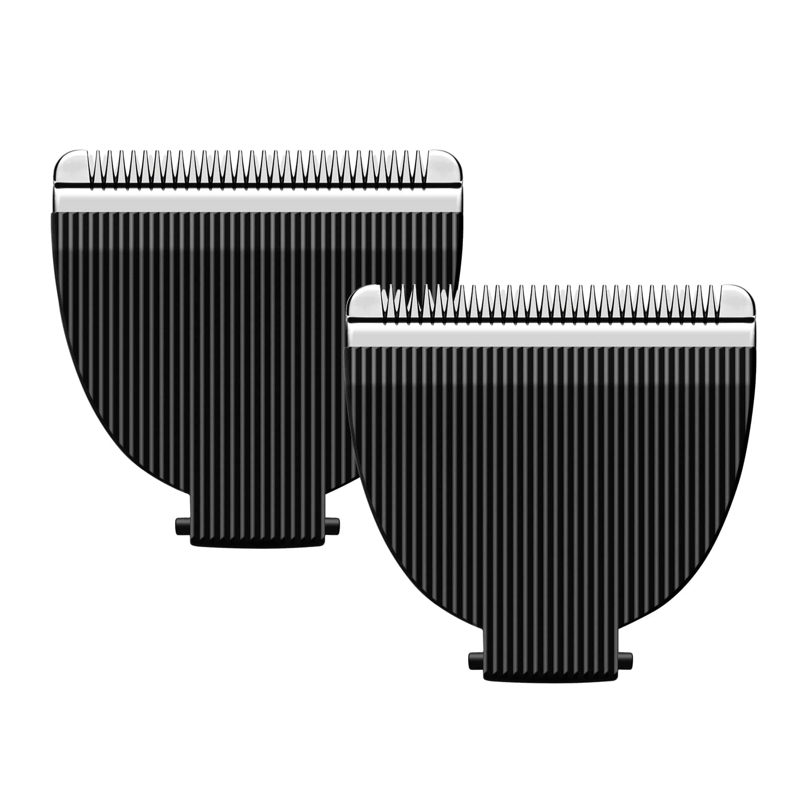 2 Pack Replacement Blades for Meridian Trimmer, Hygienic Ceramic Replacement Blades Compatible with Meridian Body Trimmer (Onyx & Sage), Black