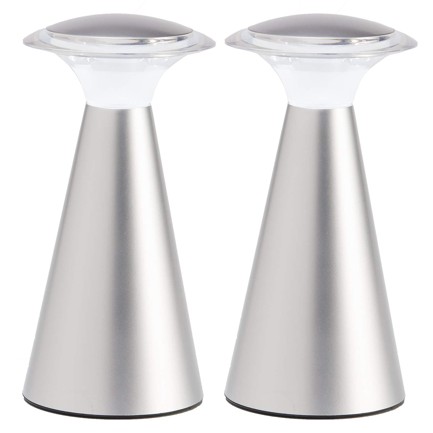 LIGHT IT! by Fulcrum 24416-101 Lanterna Touch, Silver, 2 Pack