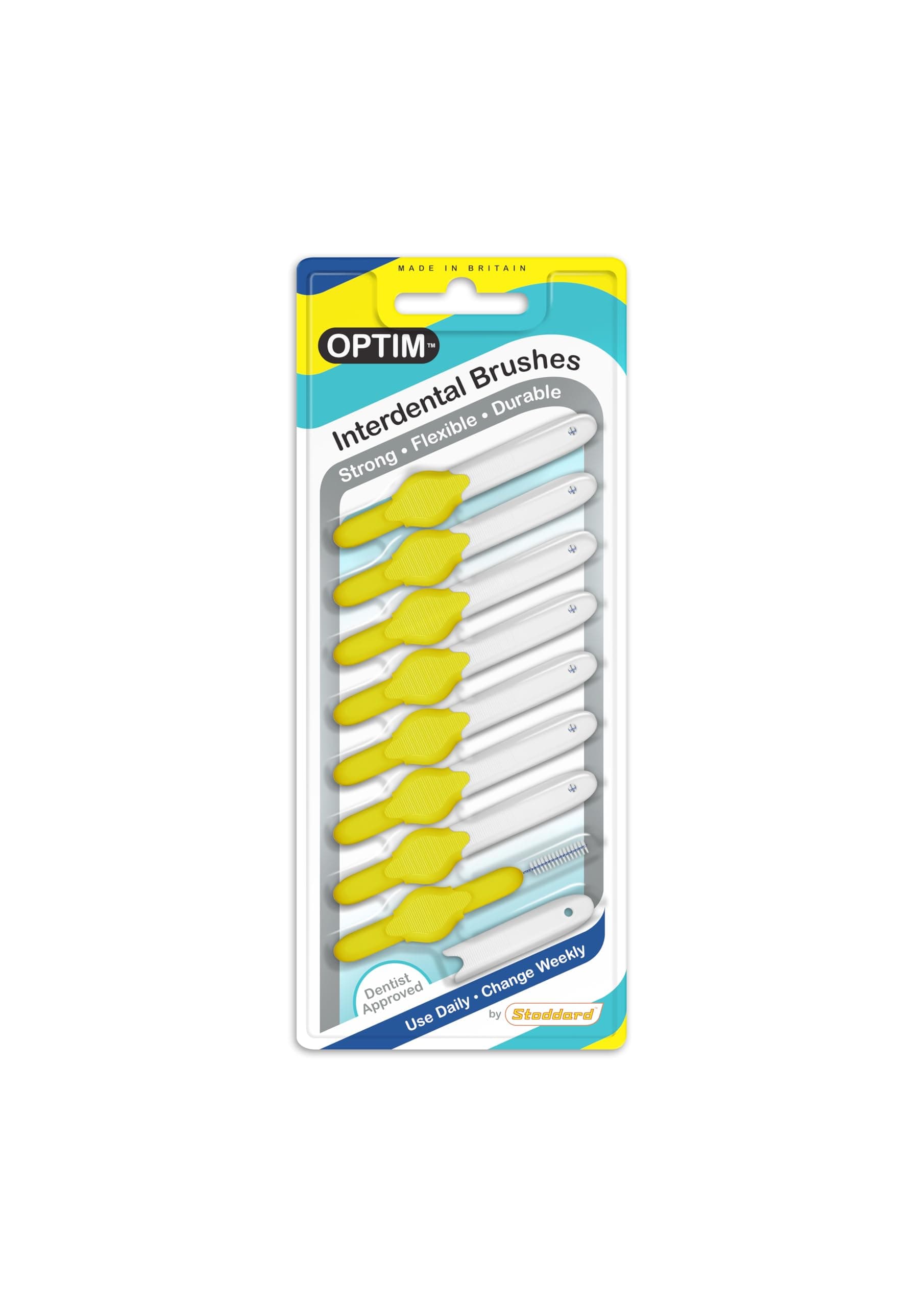 Stoddard Icon Interdental Brush - 0.7 Yellow - 8 per Pack