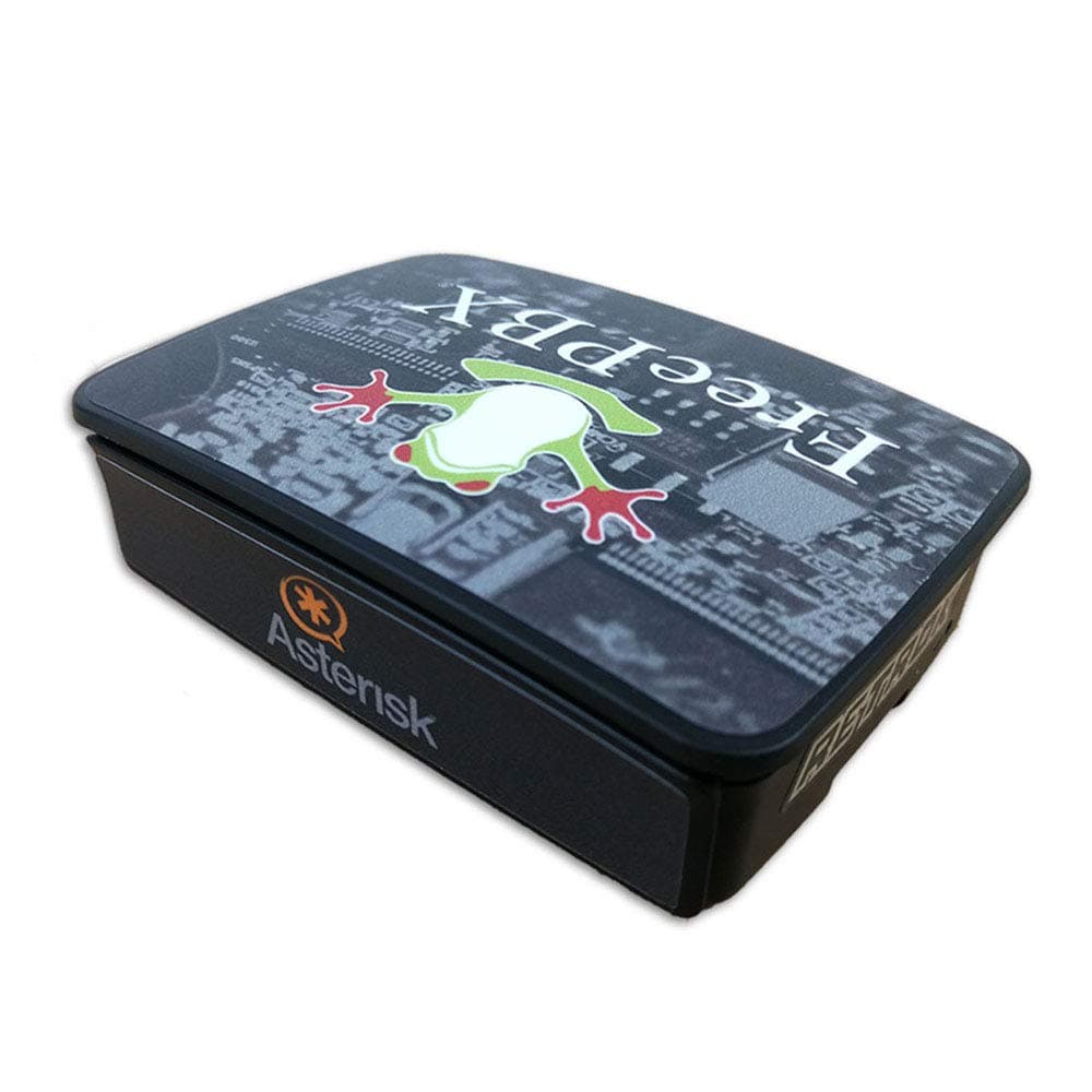 Digitalkey Case Raspberry + Stickers Set + Heatsink PI4 - FreePBX