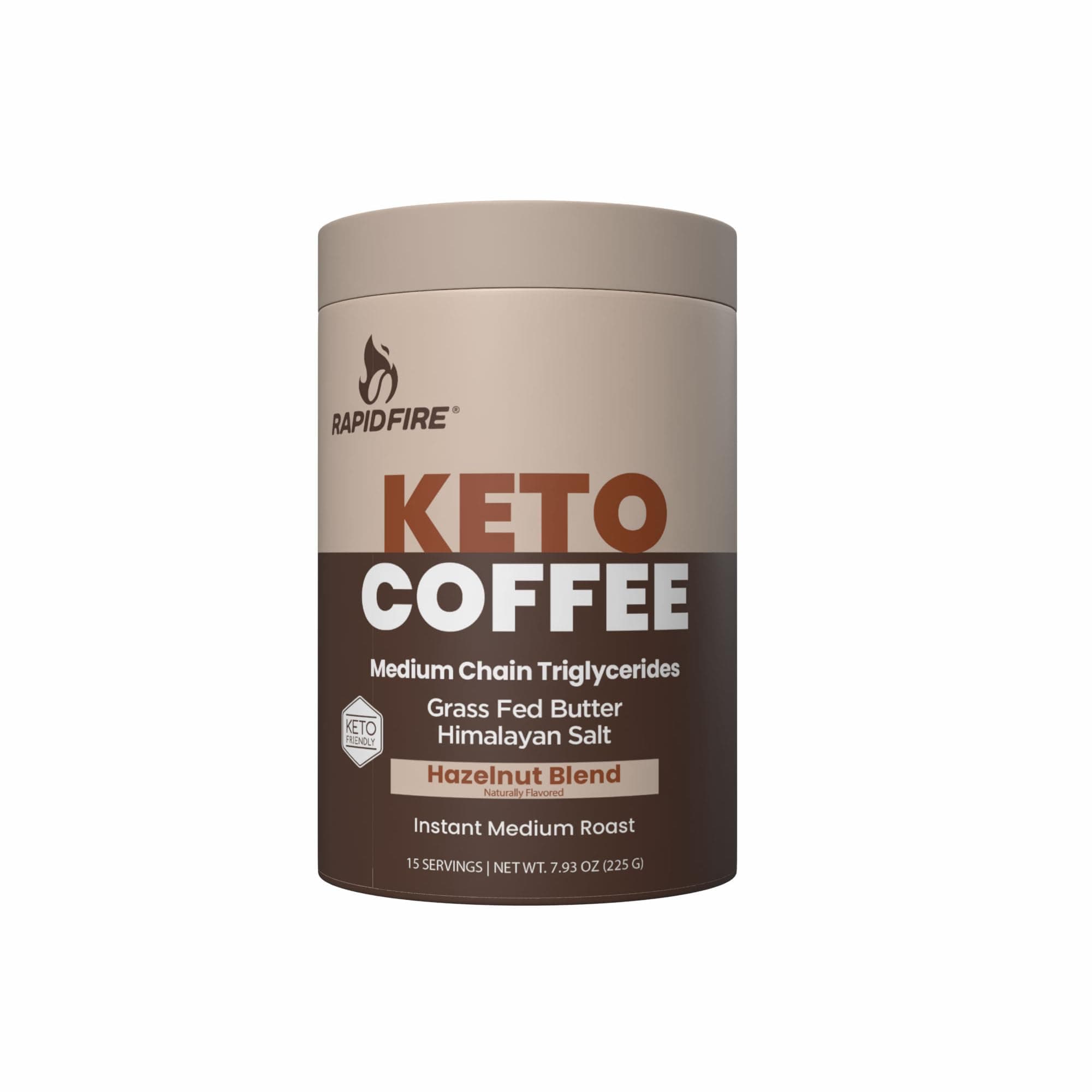 Rapid Fire Hazelnut Keto Coffee