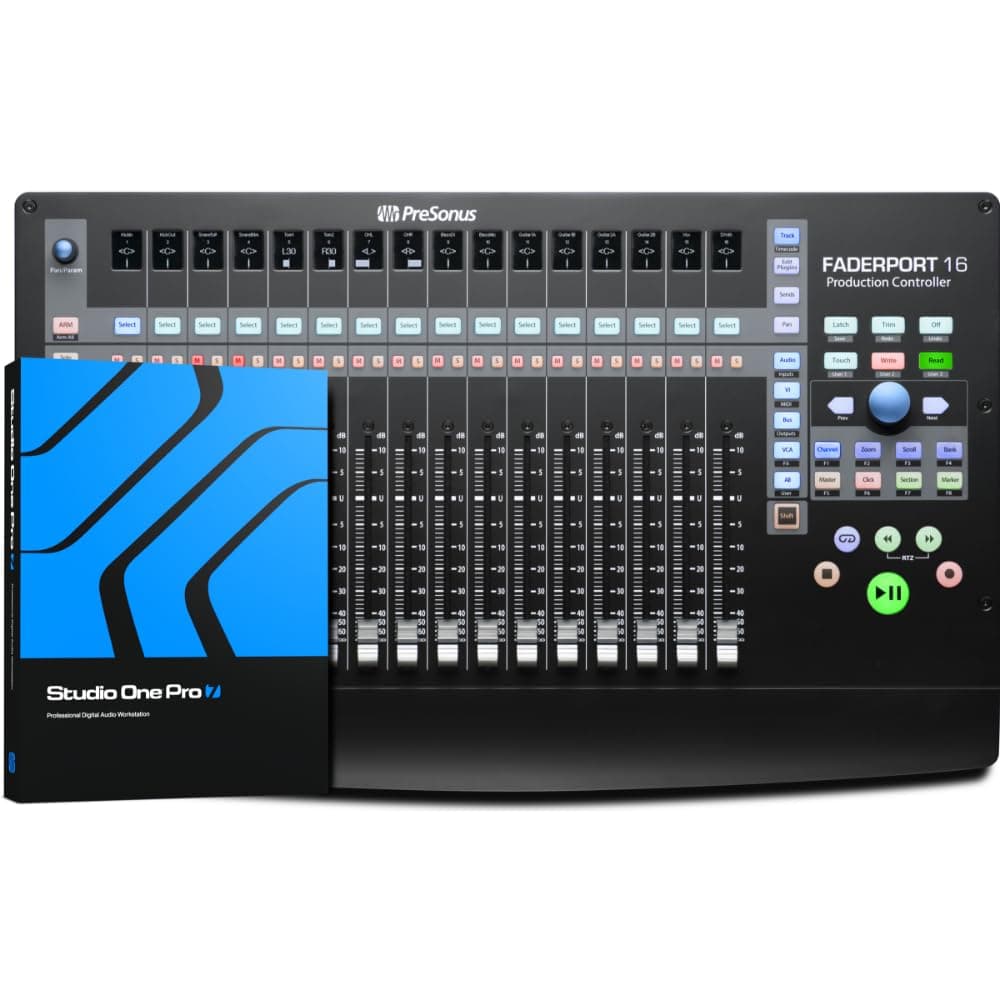 FaderPort 16 DAW Controller with Studio One Pro Software