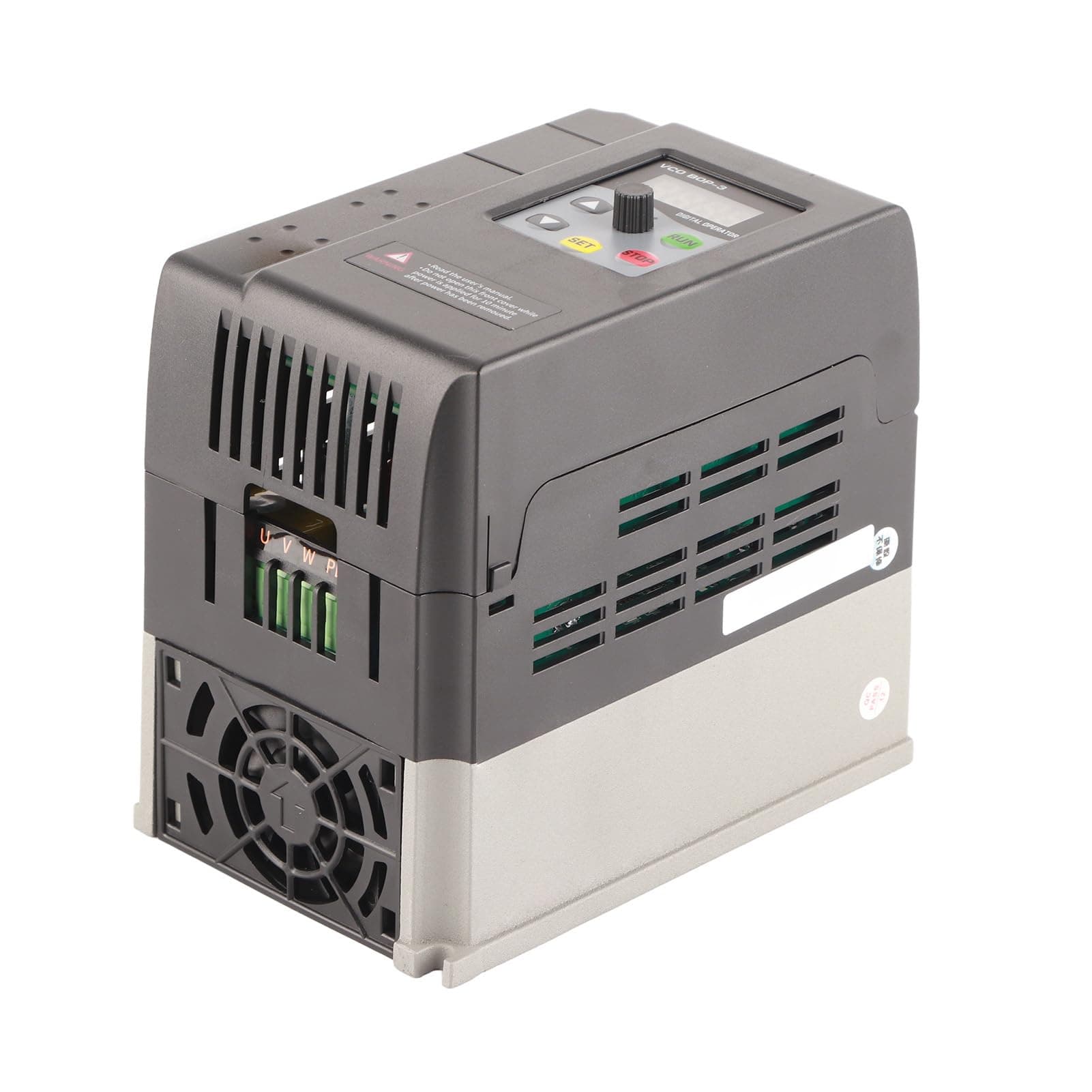 Single Phase to 3 Phase Converter, Variable Frequency Drive Support Single Phase 220-240V AC Input and Output Three Phase 0-240V AC(2.2kw 9.5A)