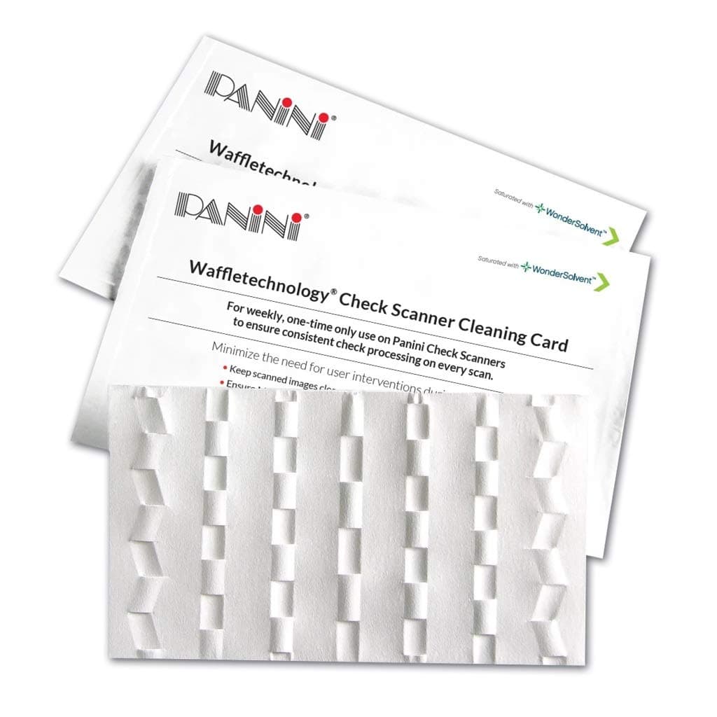 WaffletechnologyPanini Check Scanner Cleaning Cards (5)