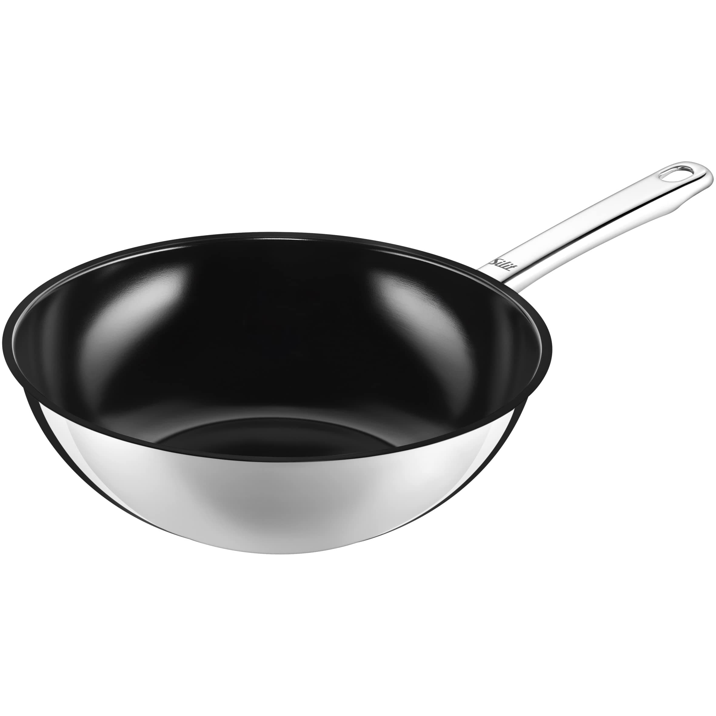 Wuhan original Wok pan, Large, Silver