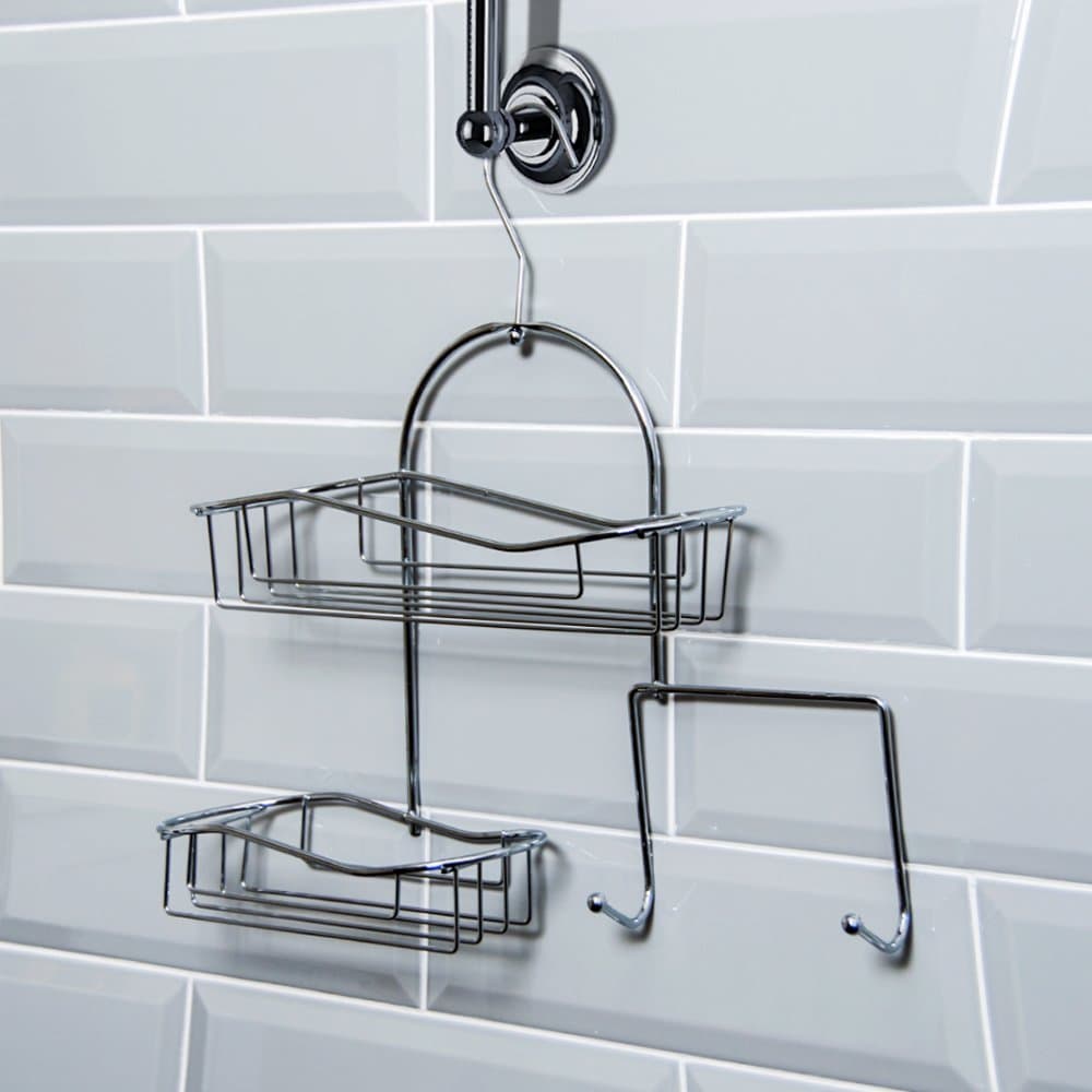 Bath Vida Shower Caddy Hanging Organiser Bathroom