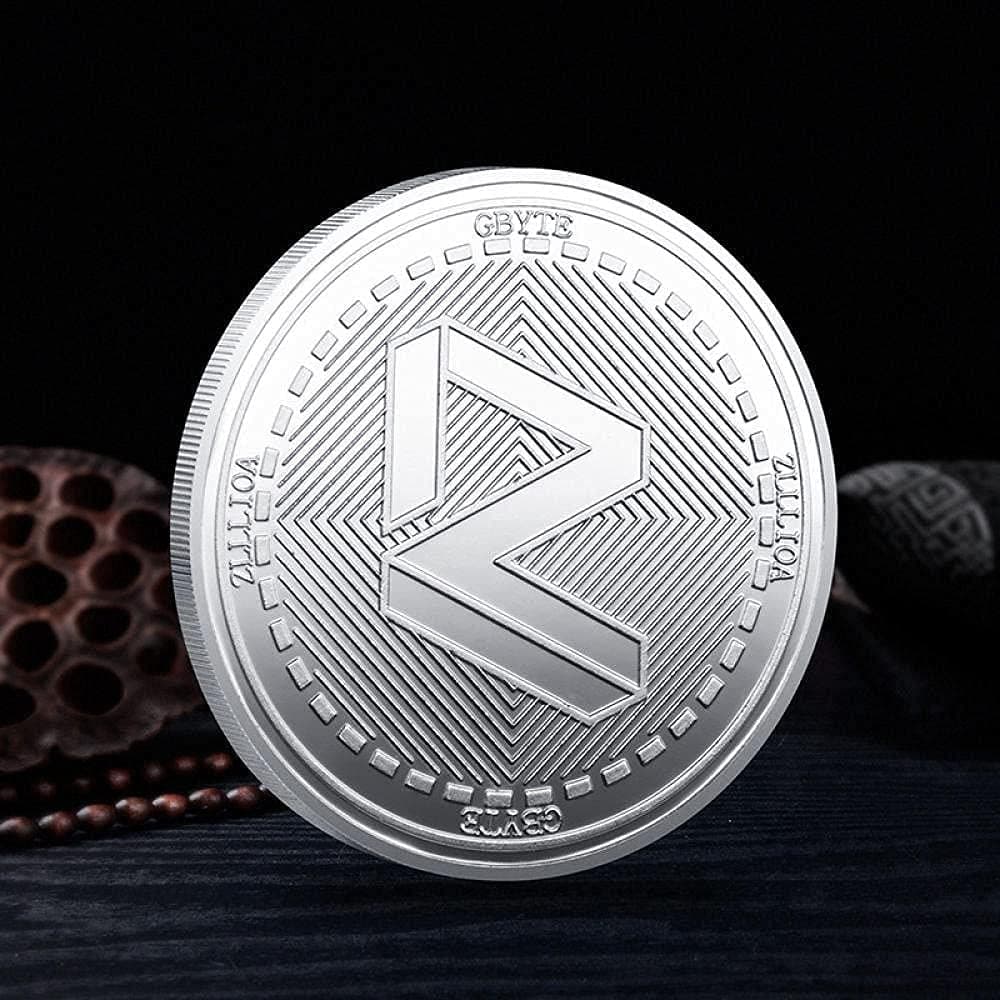 Coin Silver-Plated Digital Virtual Coin GBYTE Coin encrypted Currency 2021 Limited Edition Collection Coin with Protective Cover