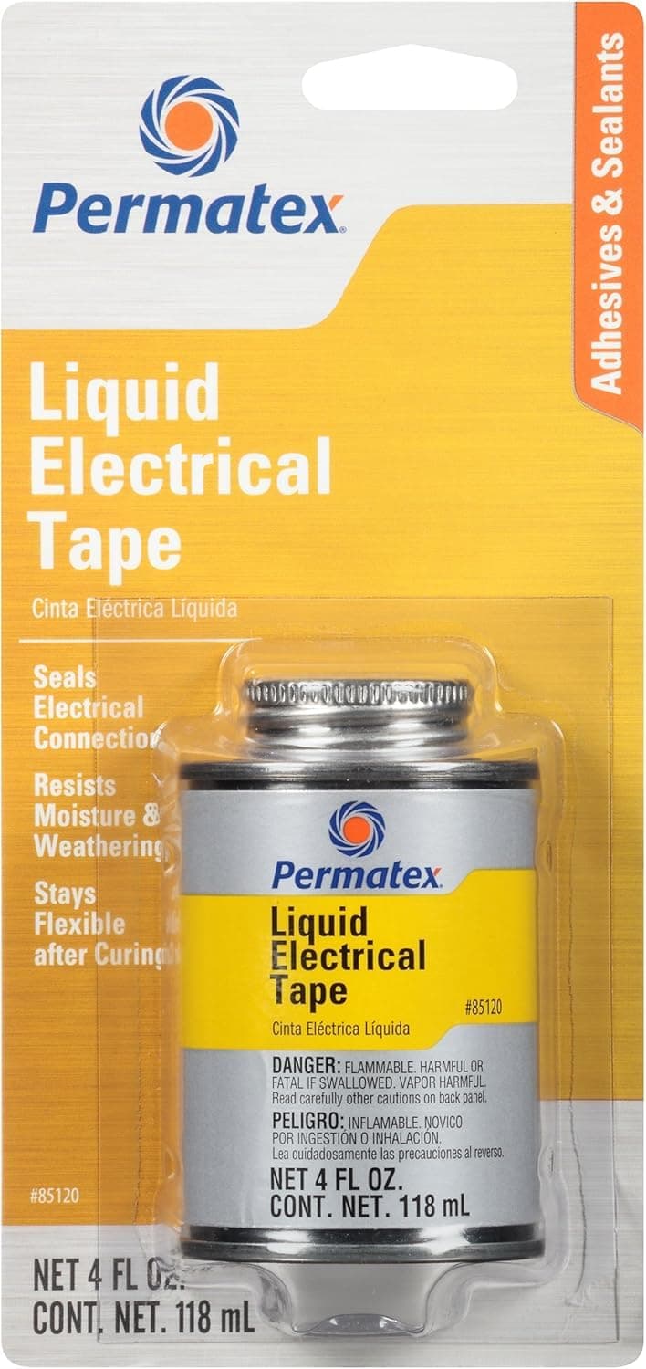85120 Liquid Electrical Tape, 4 oz, Black
