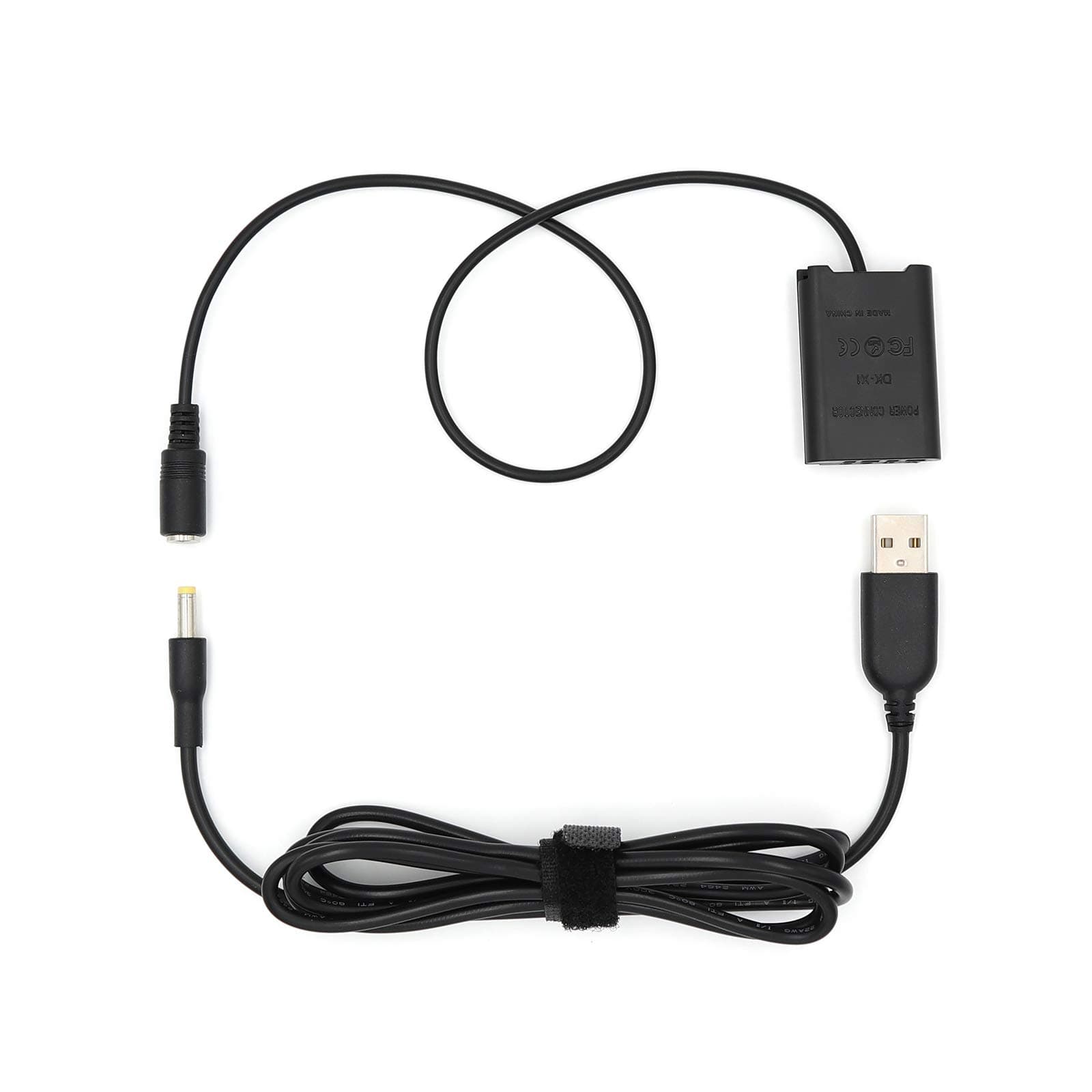 DK-X1 DC Coupler USB AC Adapter Kit NP-BX1 Dummy Battery for Sony Cybershot ZV-1 DSC-RX1 RX1R RX100 II III IV V VI VII, M2 M3 M4 M5 M6/B M7, HX50 HX90 HX300 WX300 WX350 WX500 Cameras