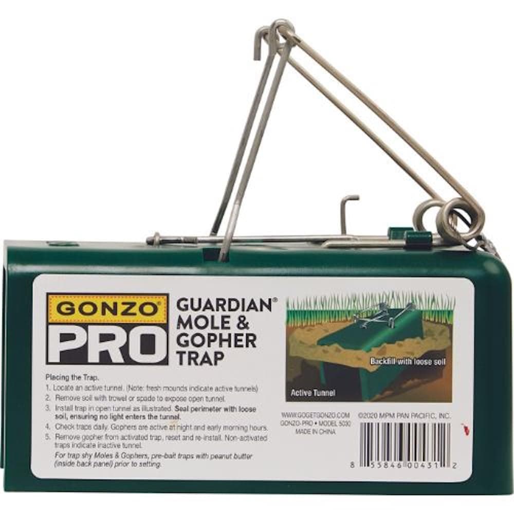 GONZO 5030 Pro Guardian Mole & Gopher Trap