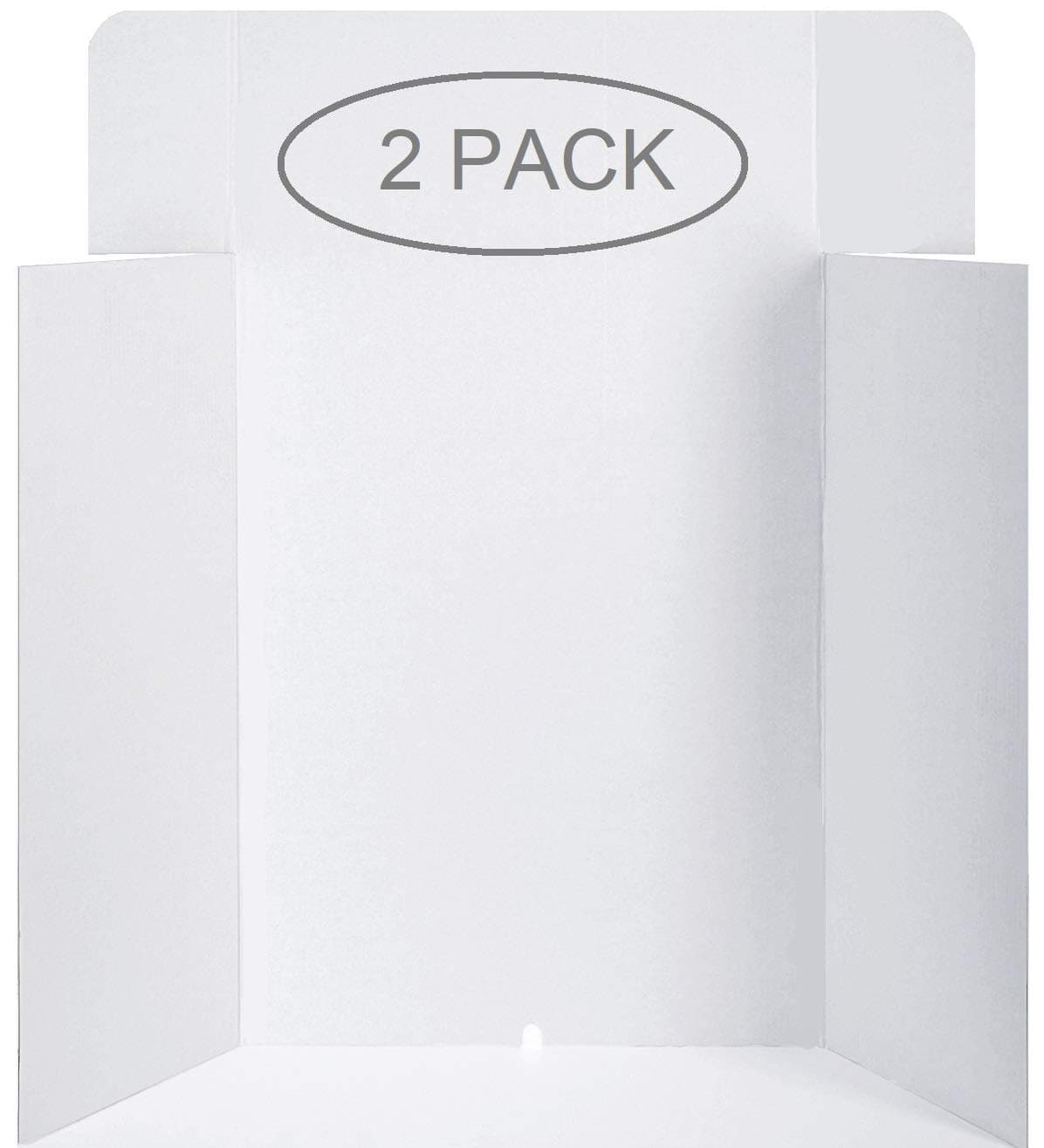 Poster Pro Trifold Board with Header (White, 36 x 48 inches, Set of 2)