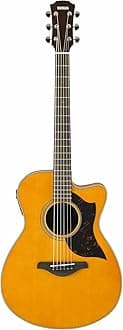 A-Series AC1M Acoustic-Electric Guitar, Vintage Natural