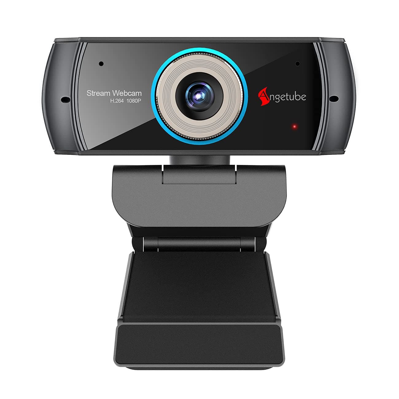 PC 1080P Webcam with Mic. USB Camera for Video Calling & Recording Video Conference/Online Teaching/Business Meeting Compatible with Computer Desktop Laptop MacBook for Windows iOS Linux