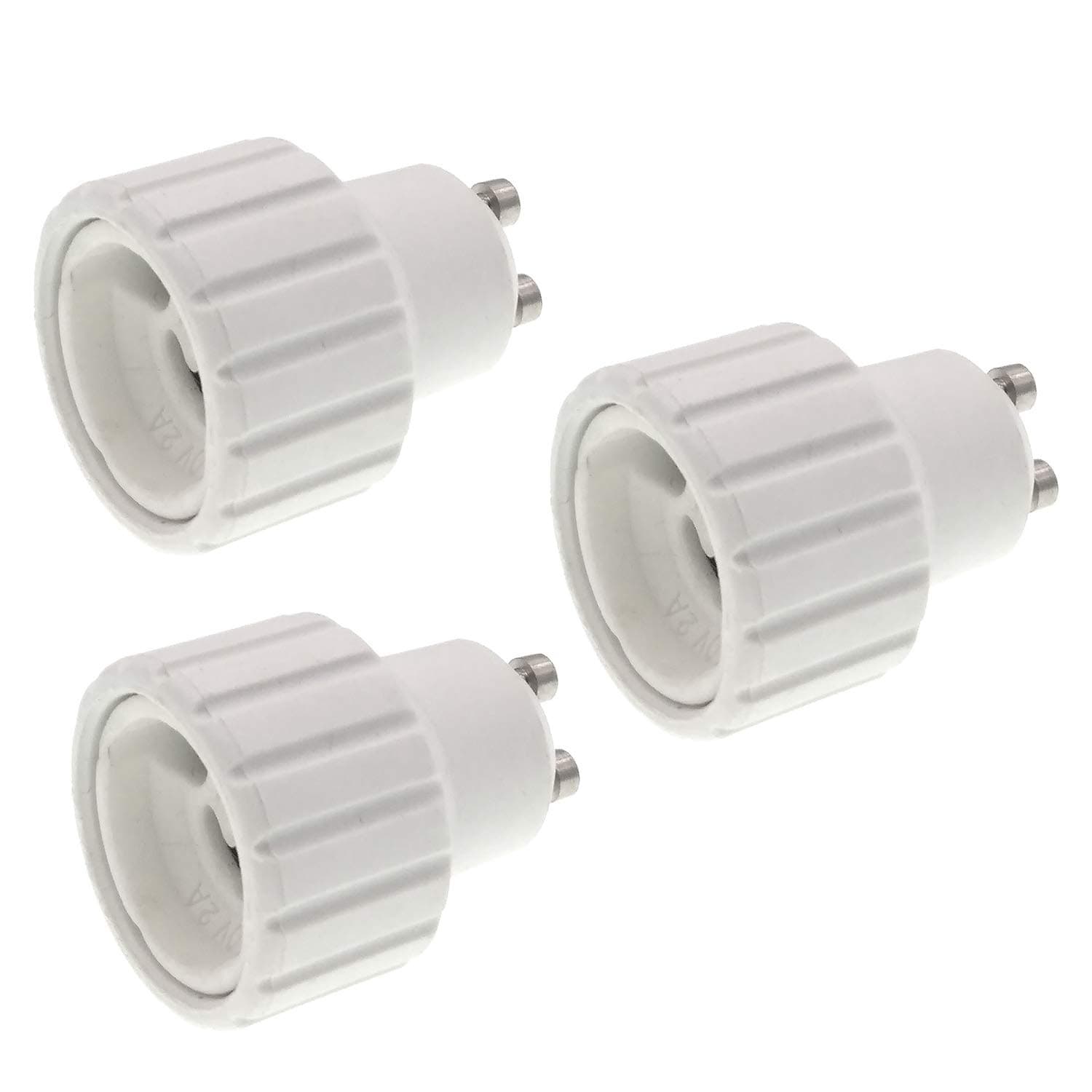 TWDRTDD Gu10 to Gu10 Socket Extender - 3 Pcs Light Bulb Lamp Adaptor Converter Holder