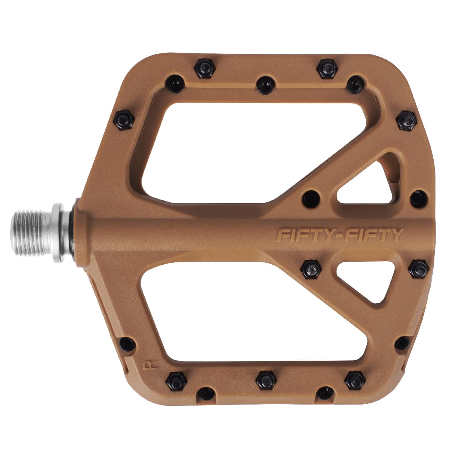 – Mountain Bike Pedals, Non-Slip MTB Nylon Composite, 9/16" Bicycle Pedals, Lightweight and Wide Flat Platform