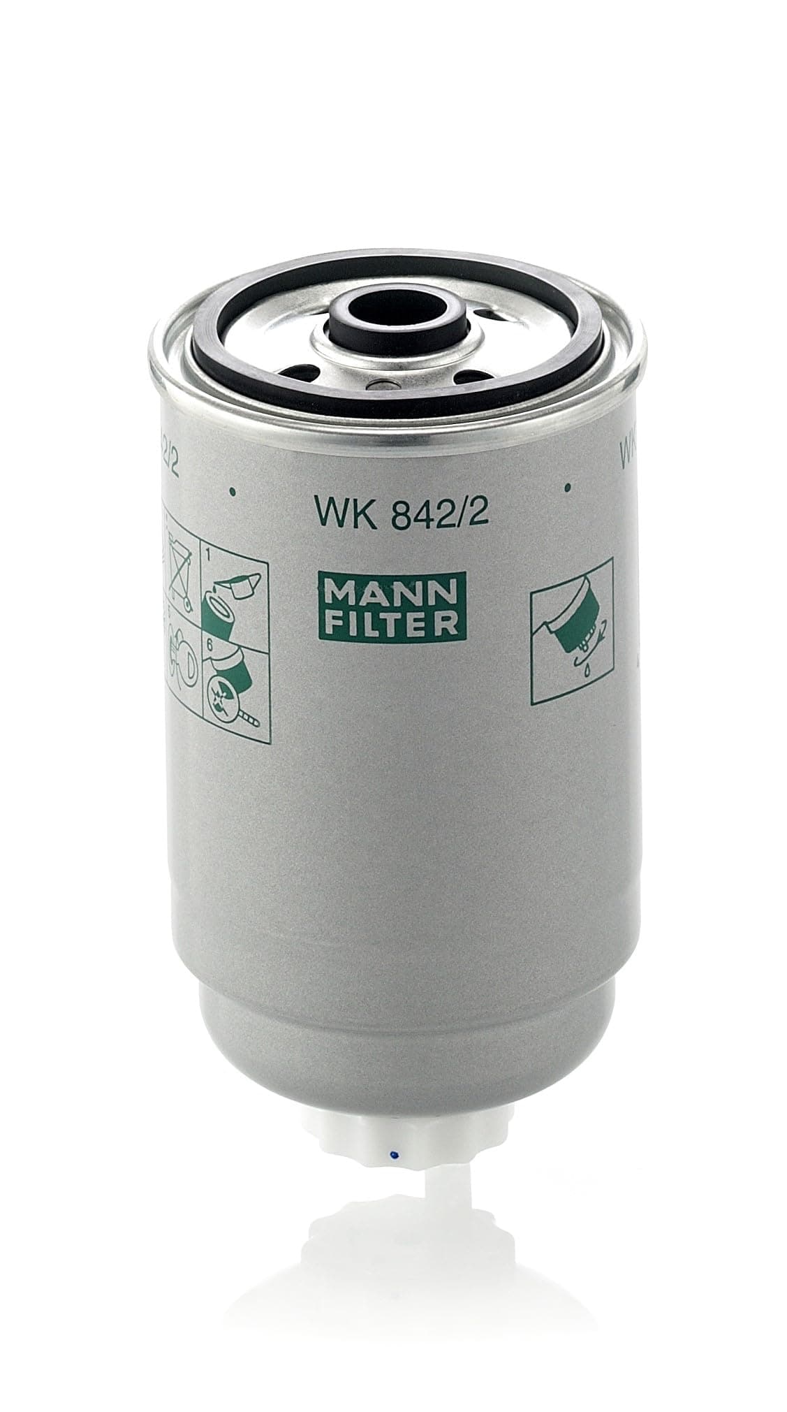 MANN-FILTER WK 842/2 Fuel Filter - for Off-Highway Applications
